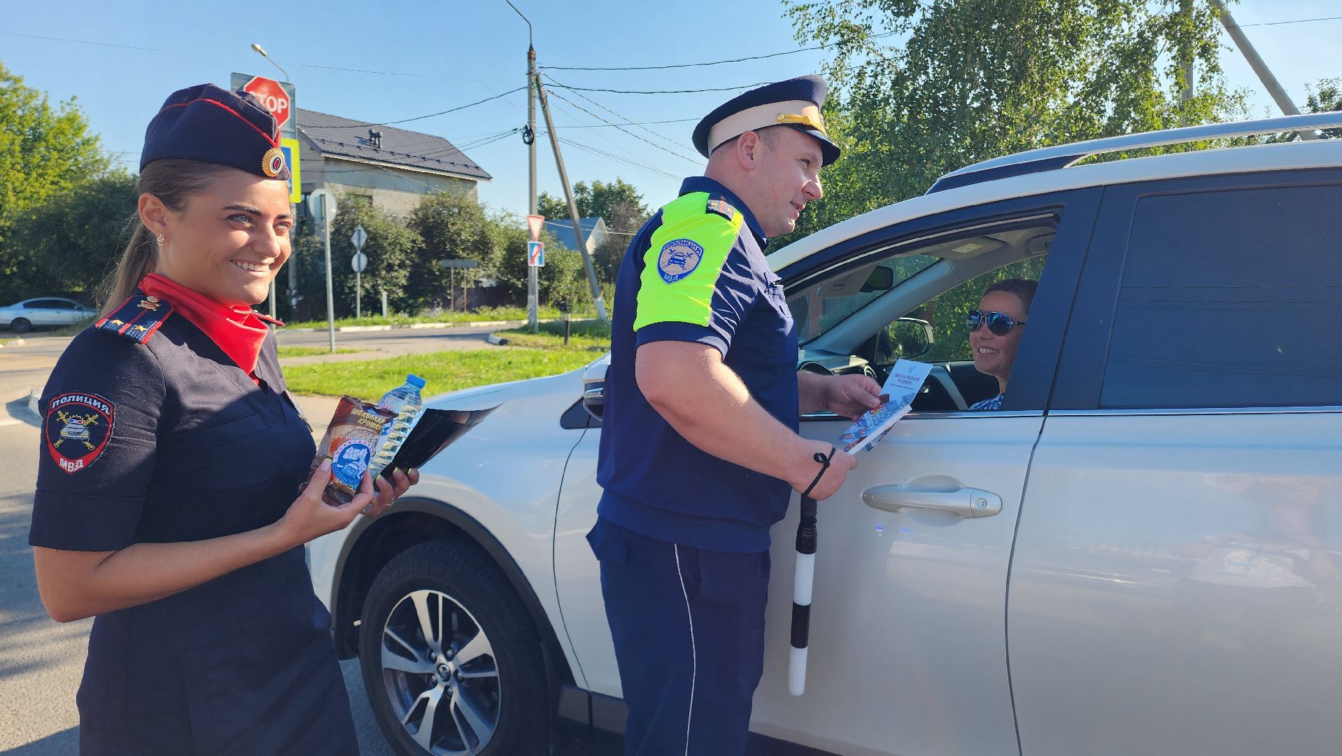 УМВД России, Госавтоинспекция, Профилактический рейд, Домодедово, Подмосковье,
