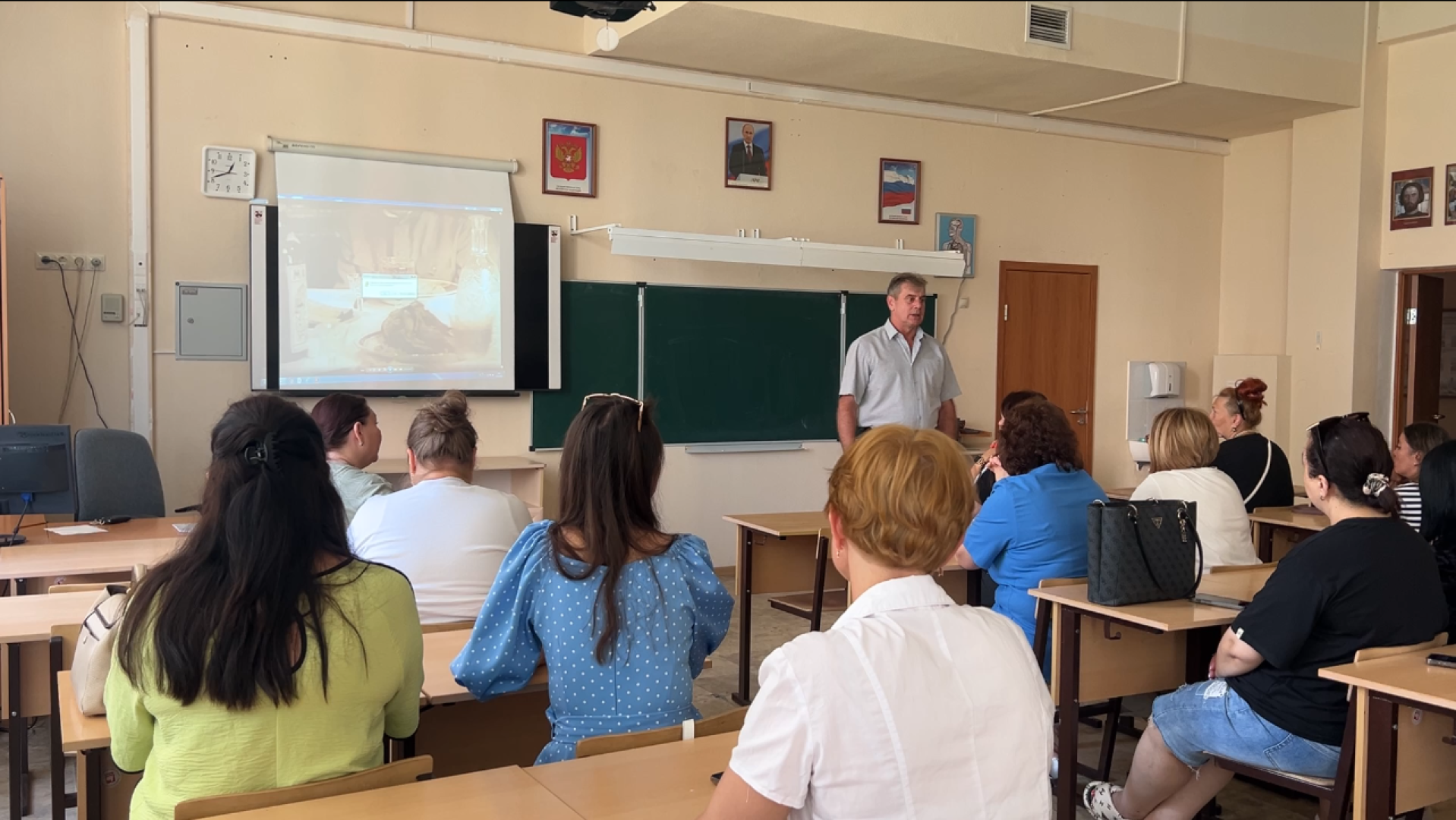 химки, образование, школа, открытый урок, вов,