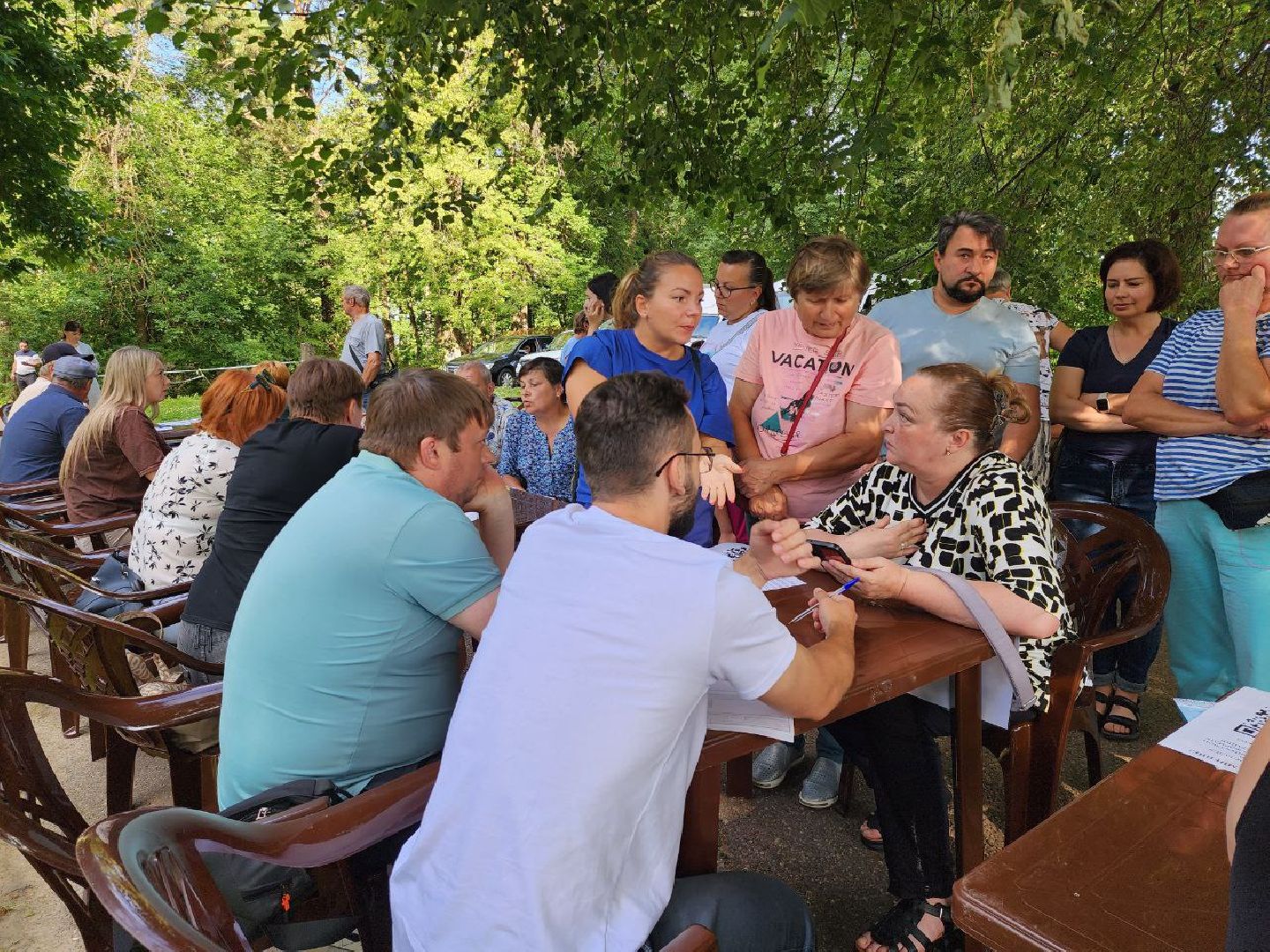 можайск, можайский городской округ, подмосковье, питьевой колодец, вода, просьбы жителей, власть, выездная администрация,благоустройство,
