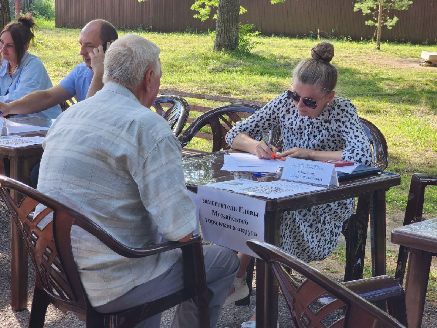 можайск, можайский городской округ, подмосковье, питьевой колодец, вода, просьбы жителей, власть, выездная администрация,благоустройство,