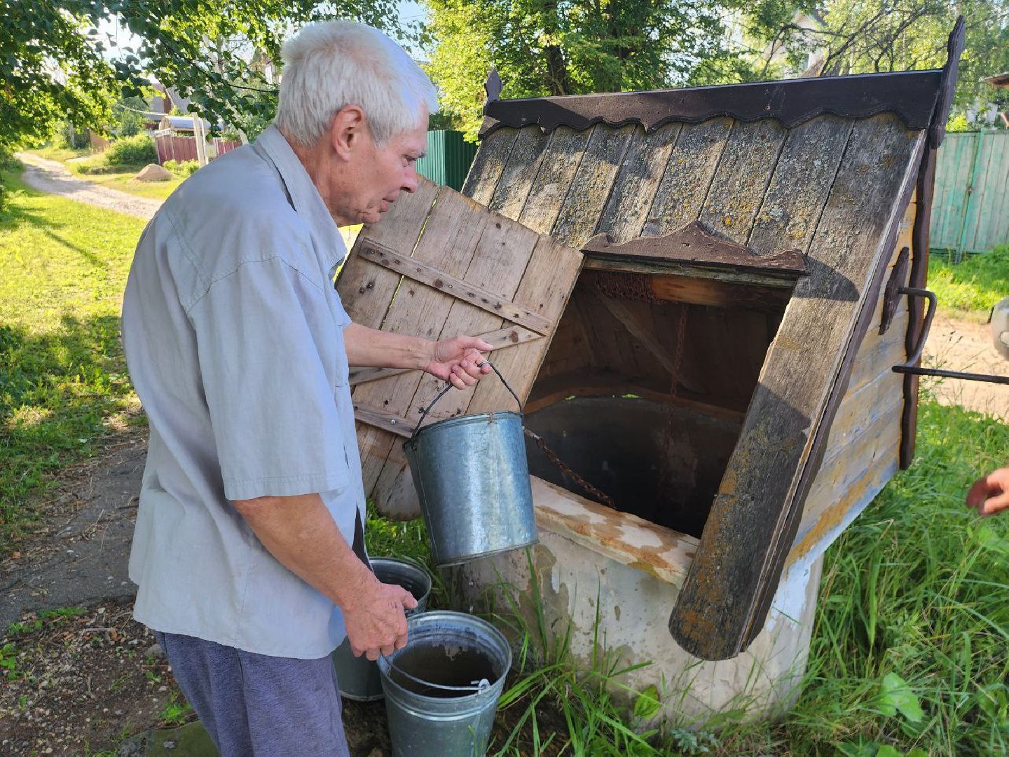 можайск, можайский городской округ, подмосковье, питьевой колодец, вода, просьбы жителей, власть, выездная администрация,благоустройство,