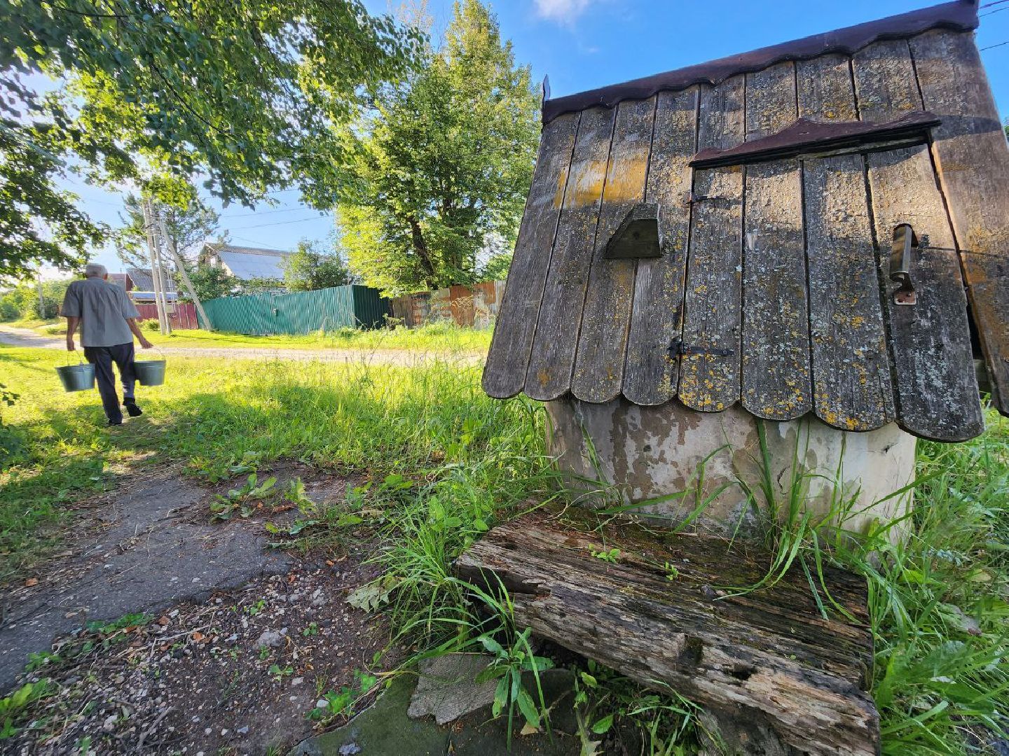 можайск, можайский городской округ, подмосковье, питьевой колодец, вода, просьбы жителей, власть, выездная администрация,благоустройство,