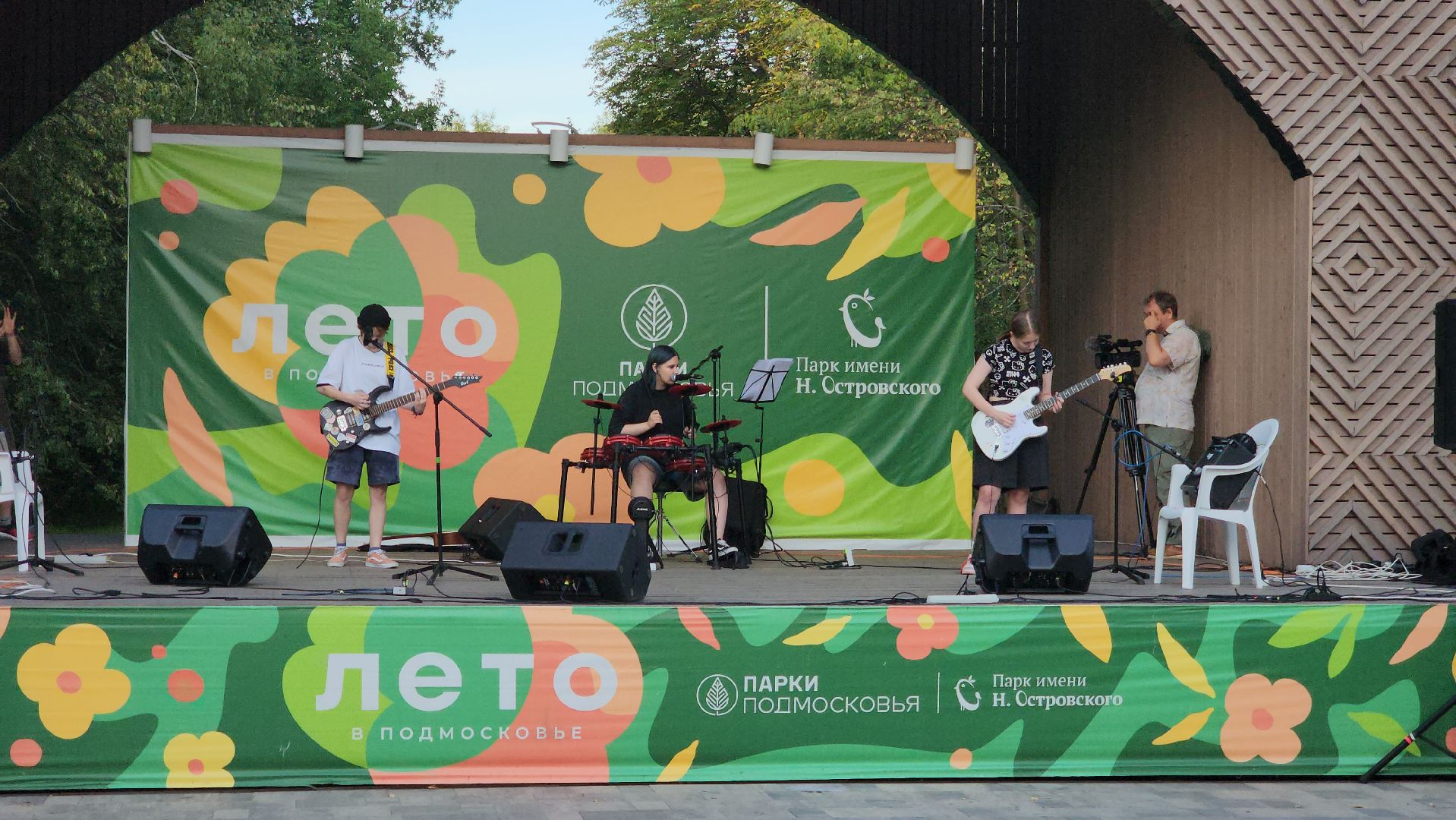 ступино, лето в подмосковье, уличные музыканты,