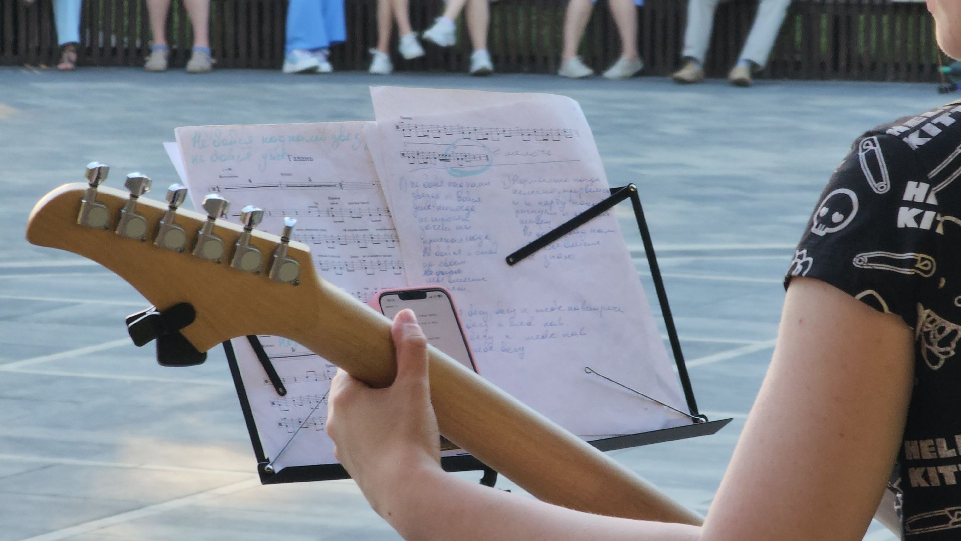 ступино, лето в подмосковье, уличные музыканты,