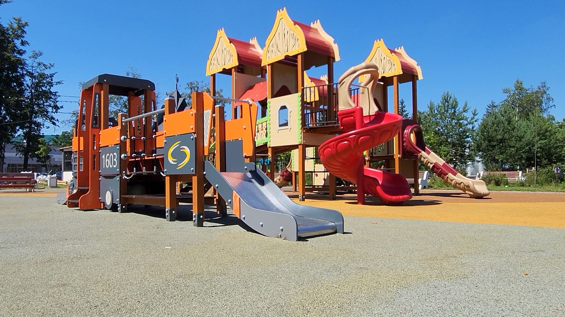 одинцово, детская площадка, модернизация, благоустройство,