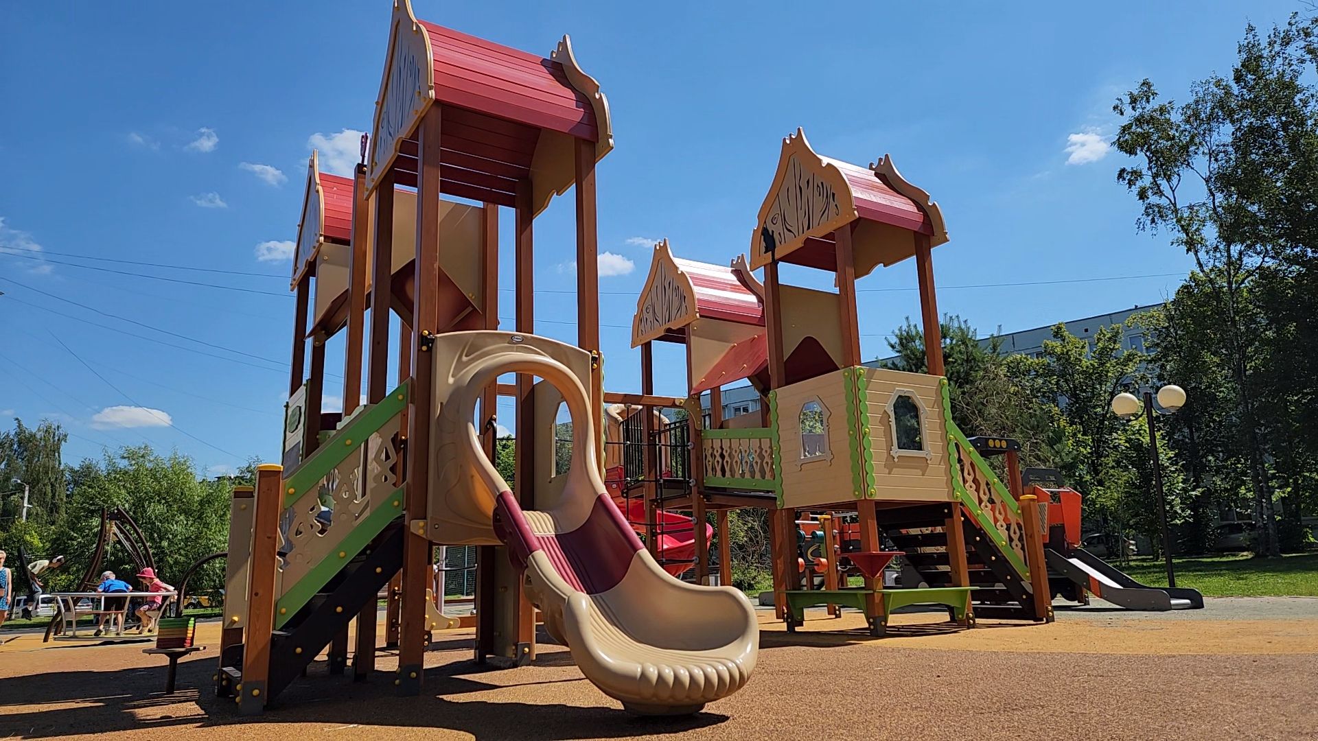 одинцово, детская площадка, модернизация, благоустройство,