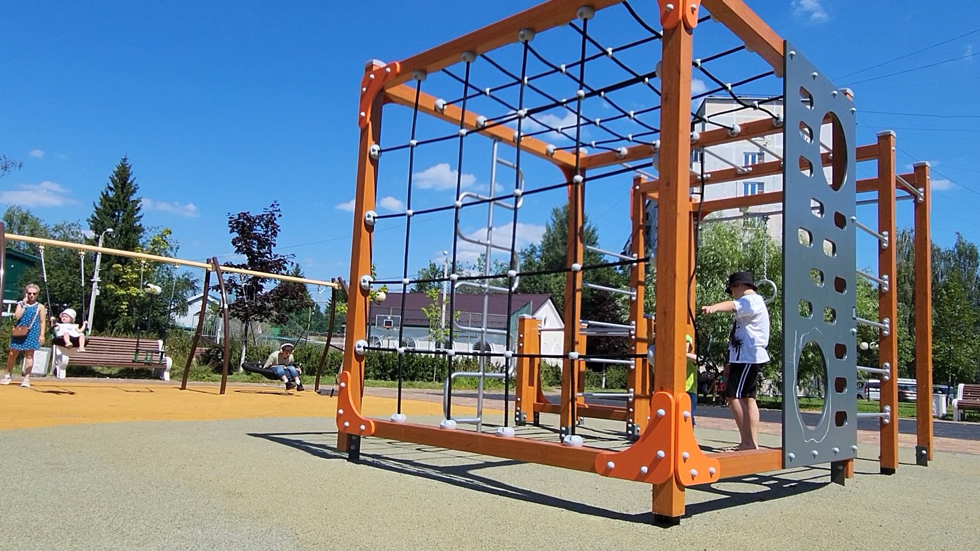 одинцово, детская площадка, модернизация, благоустройство,