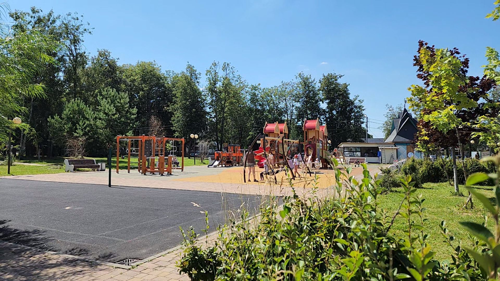 одинцово, детская площадка, модернизация, благоустройство,