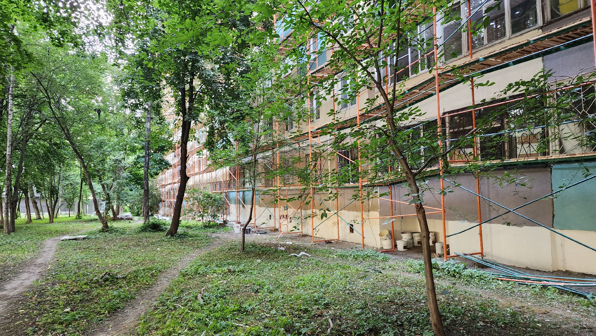 пушкино, капремонт, мкд, мкд старый фонд, ремонт фасадов,