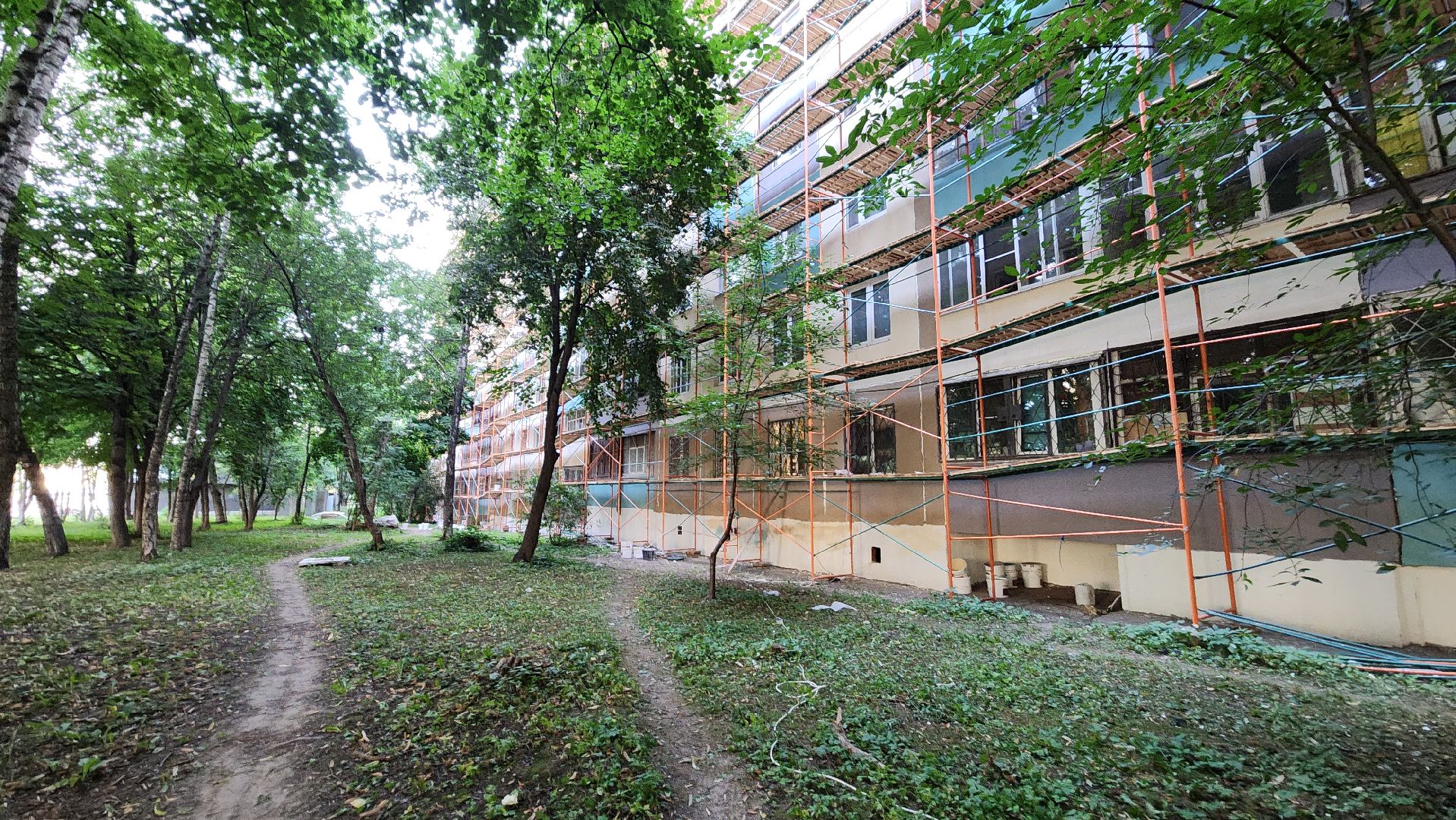 пушкино, капремонт, мкд, мкд старый фонд, ремонт фасадов,