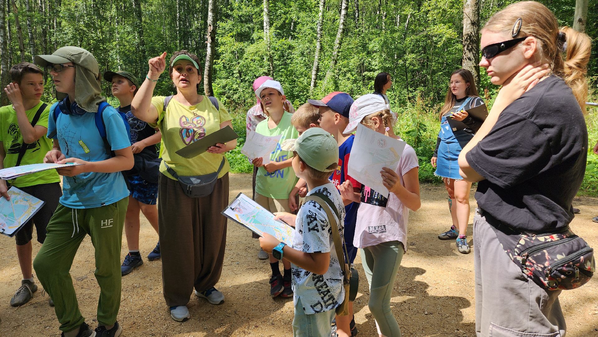 ЦВПВ, Ориентирование, Городской лес, Парк, Уроки ориентирования, Домодедово, Подмосковье,