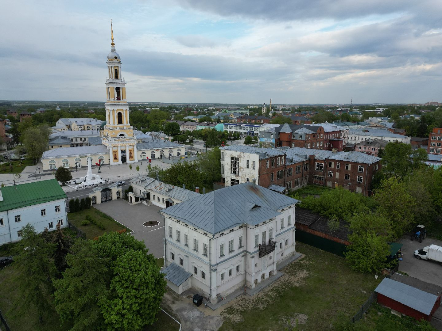видео с коптера, Коломна, культура,