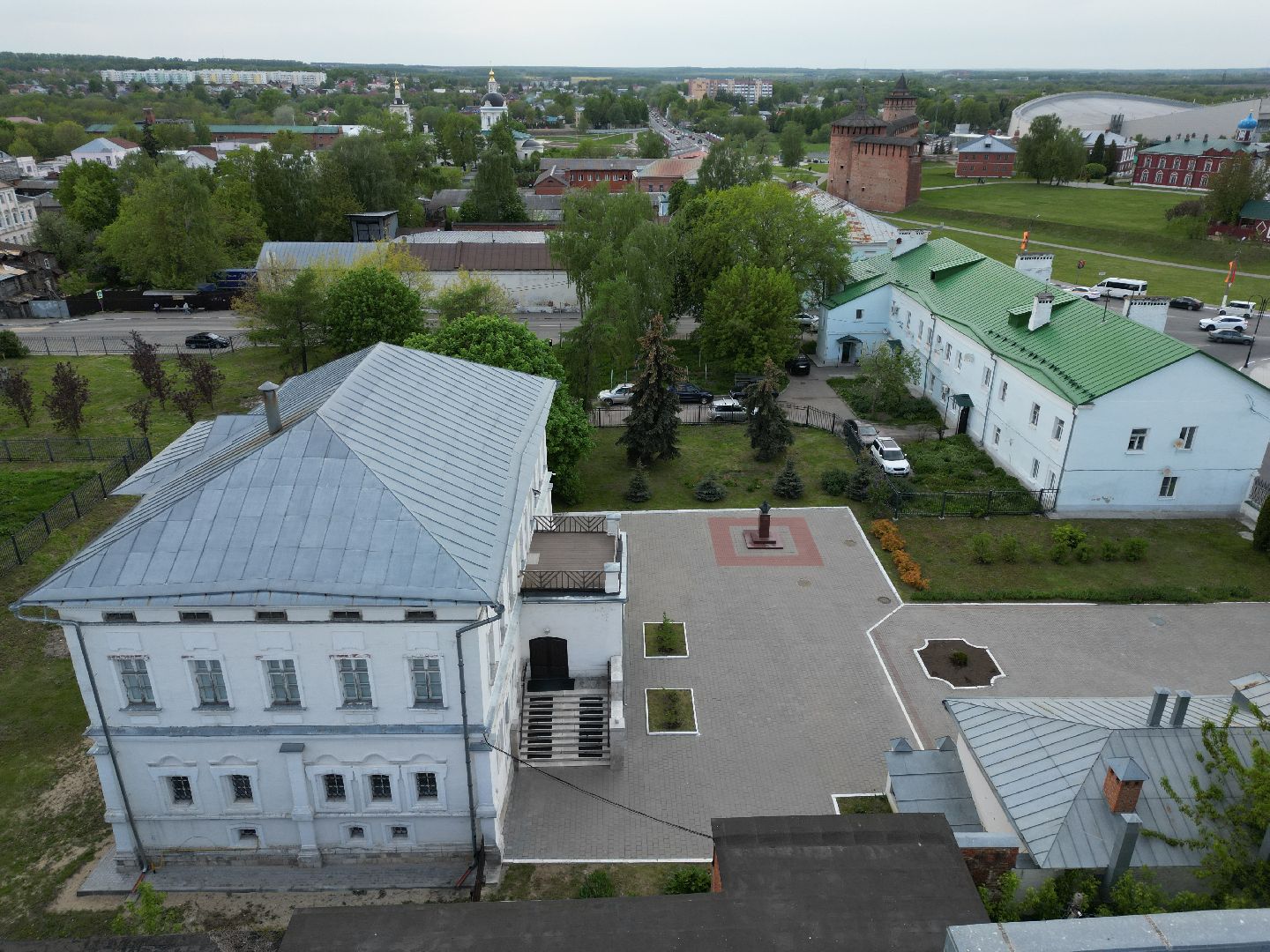 видео с коптера, Коломна, культура,