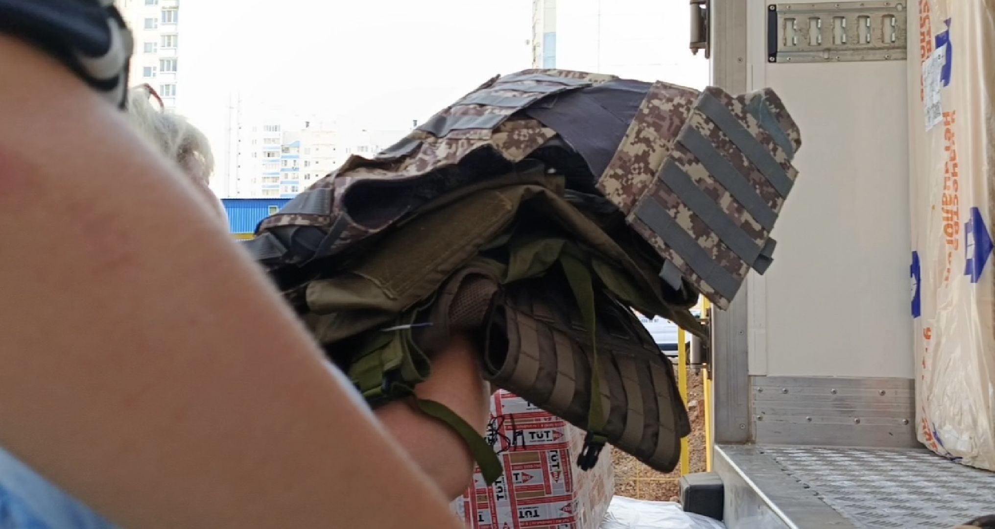 Солнечногорск, Гуманитарный груз, бойцы сво, жители, помощь армии,