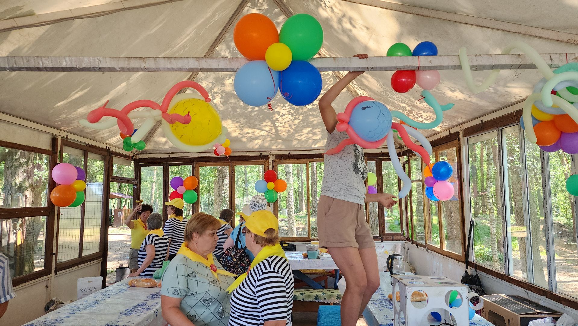 Активное долголетие, день рыбака, Луковое озеро, Ногинск, Богородский городской округ,