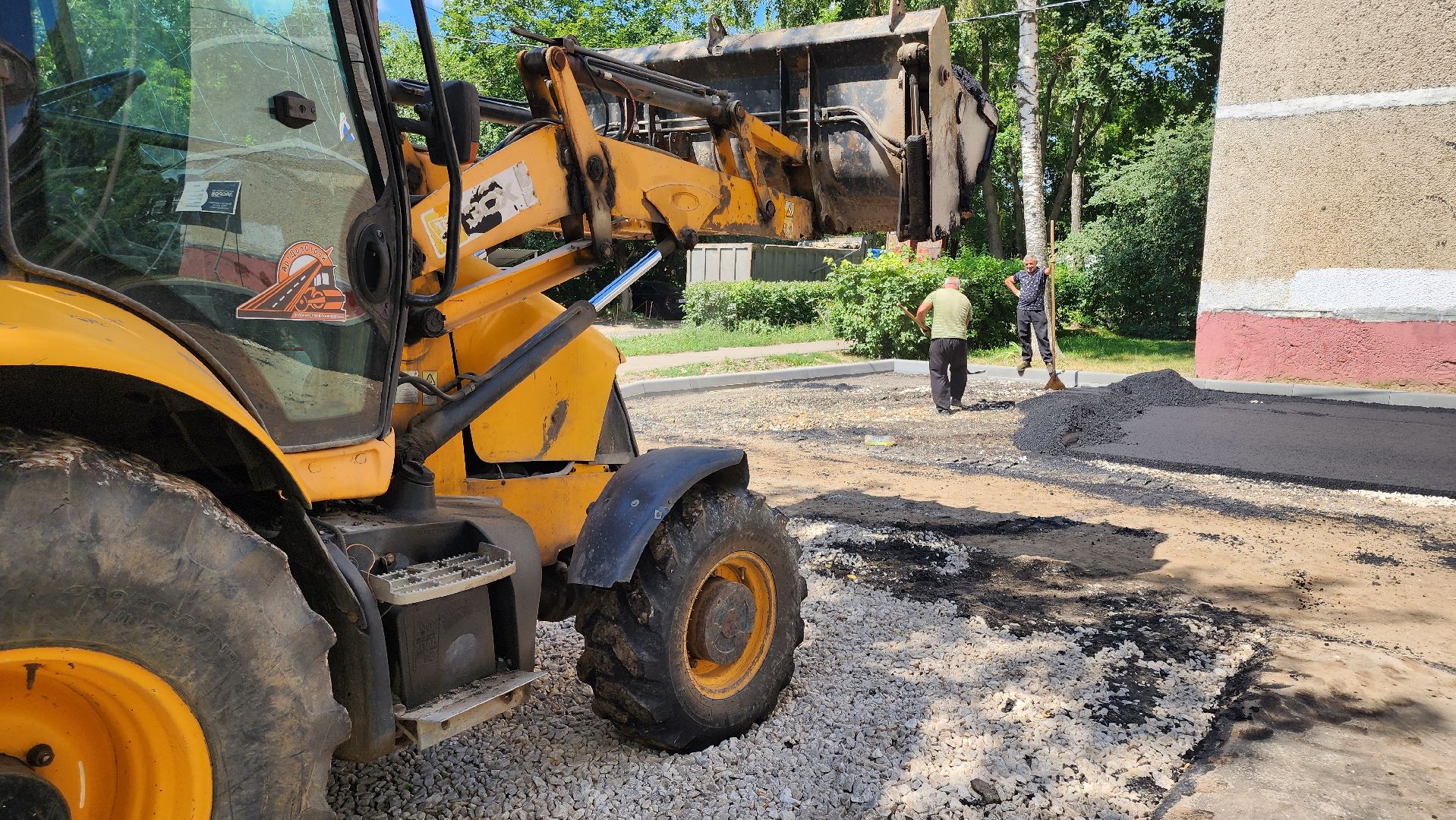 кашира, улица победы, улица металлургов, комплексное благоустройство, дворовые территории, МКД, асфальт, бордюры, парковка,