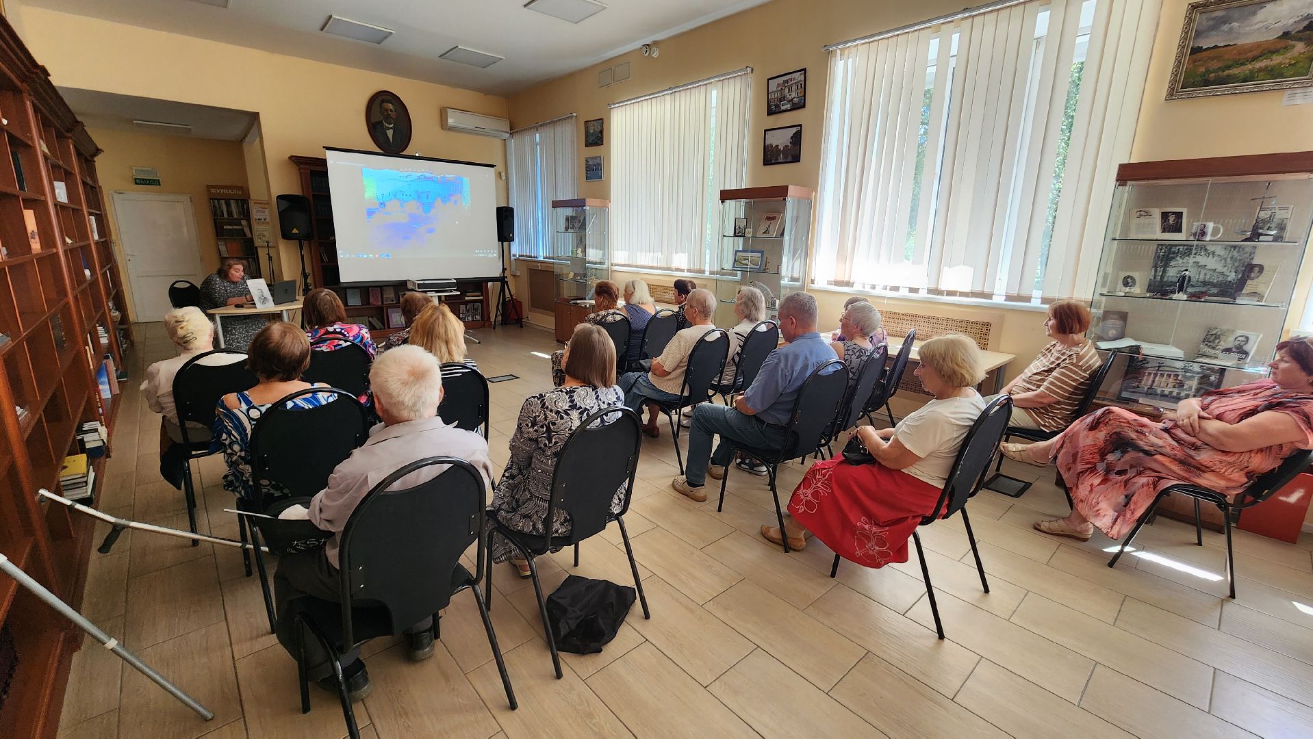 истра,библиотека, встреча, чехов,