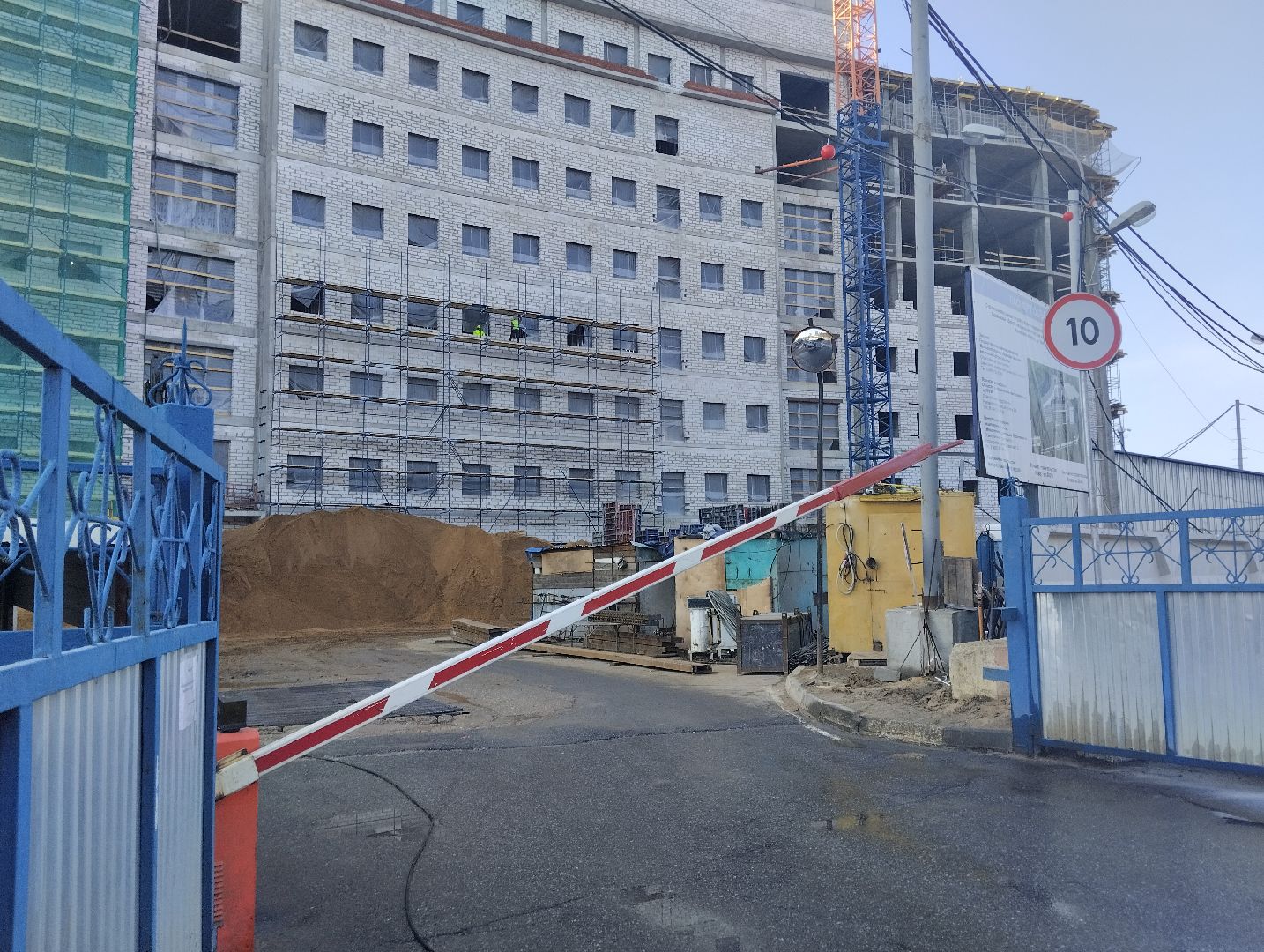 Детская больница, строительство