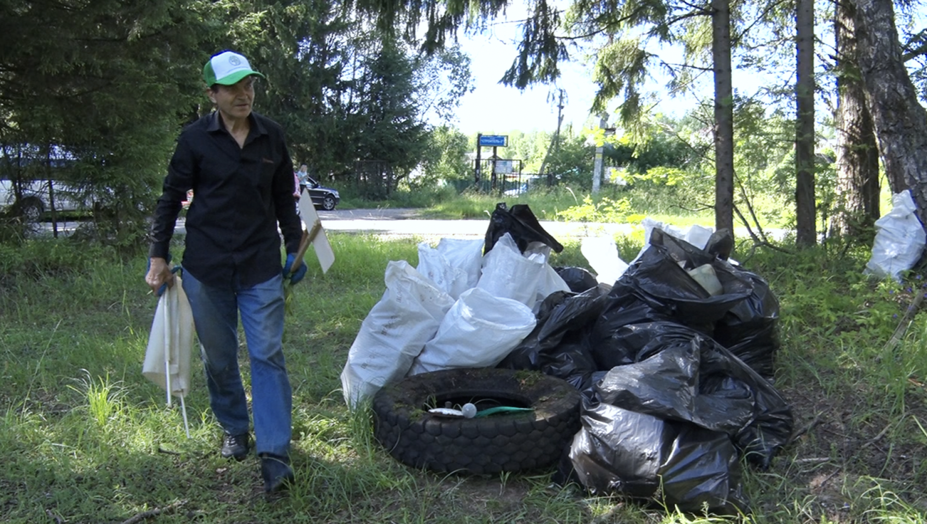 Клин, общество, волонтеры, экология, субботник,
