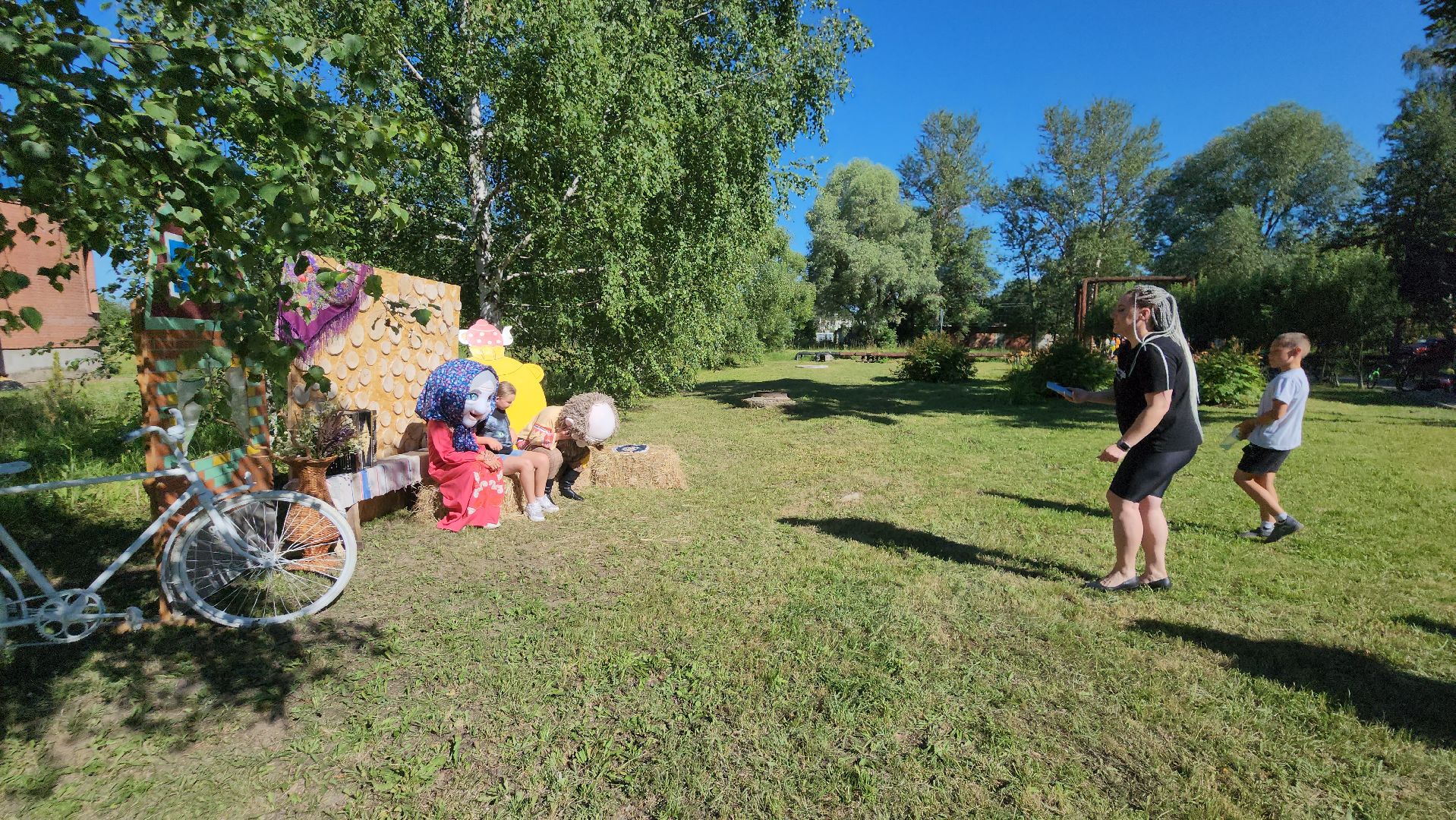 егорьевск, деревня, поповская, день деревни, праздник, сельский клуб,