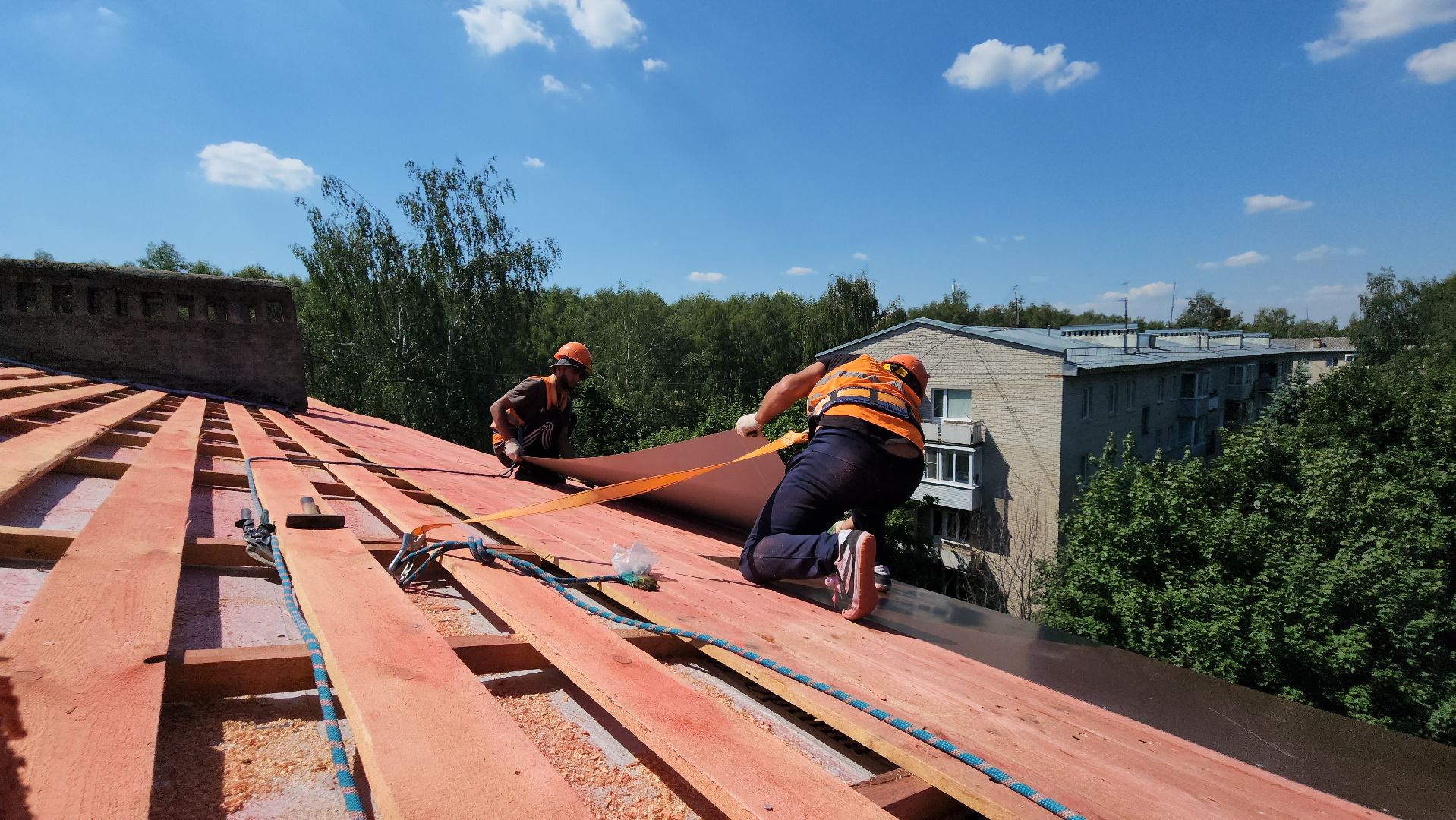 жкх, капремонт кровли, фонд капремонта мо, минжкх, Лосино-Петровский,