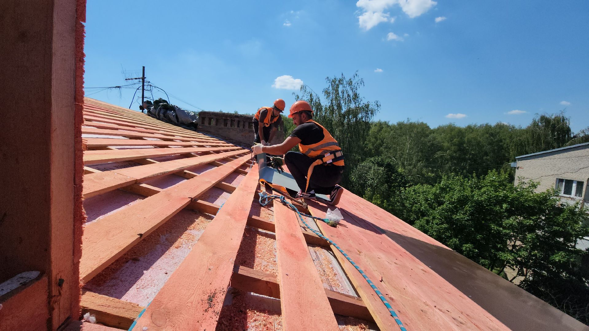 жкх, капремонт кровли, фонд капремонта мо, минжкх, Лосино-Петровский,