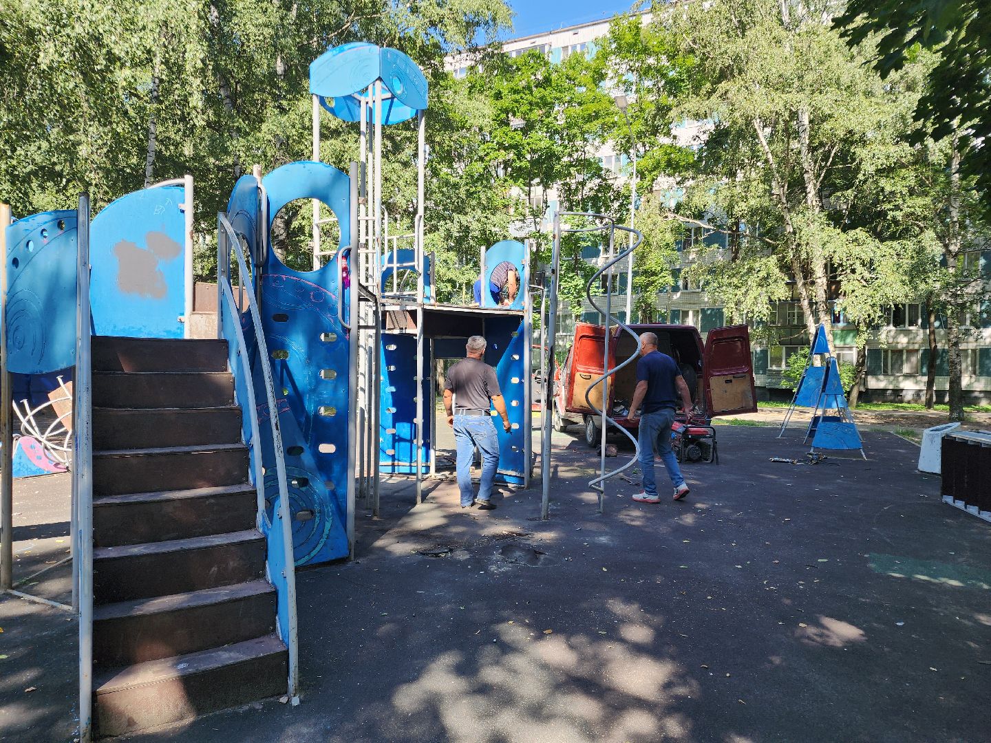 Черноголовка, Благоустройство, Детская игровая площадка, жкх и благоустройство,