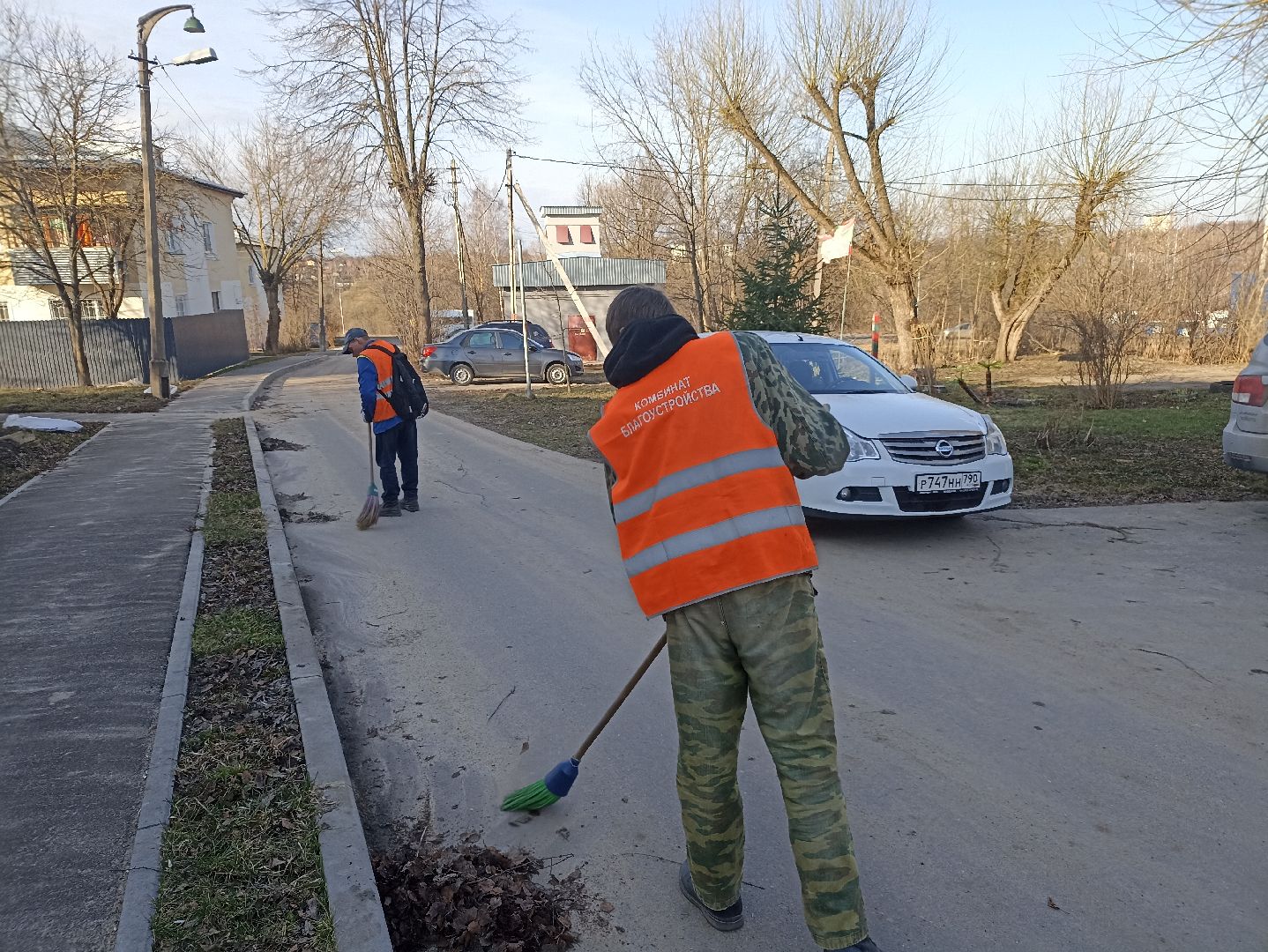 Серпухов, рейд, дворы, МКД, уборка