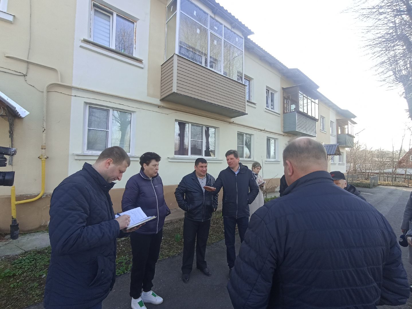 Серпухов, рейд, дворы, МКД, уборка