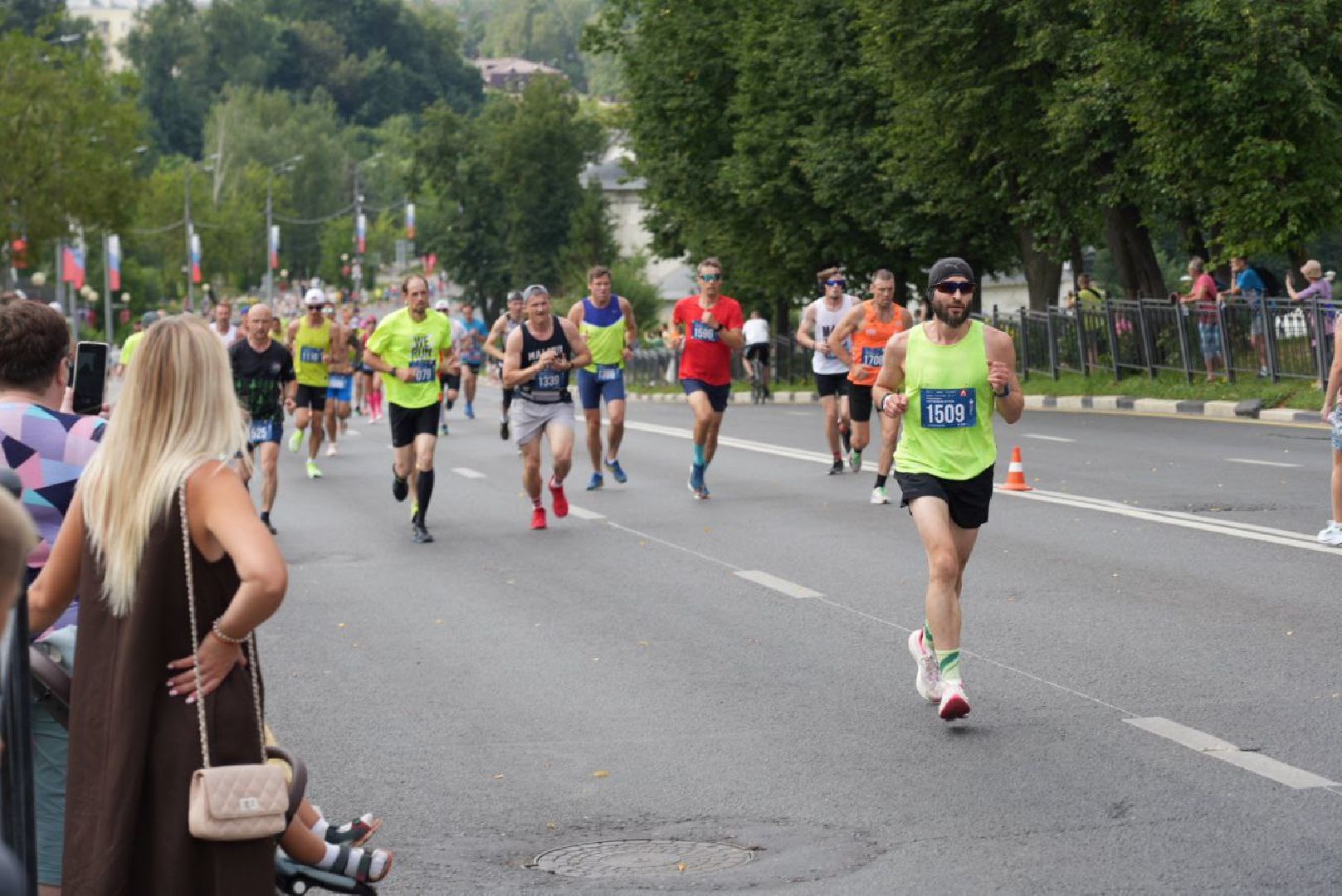 Забег, Спорт, Сергиевым путем, Суперлига Подмосковья, Полумарафон,