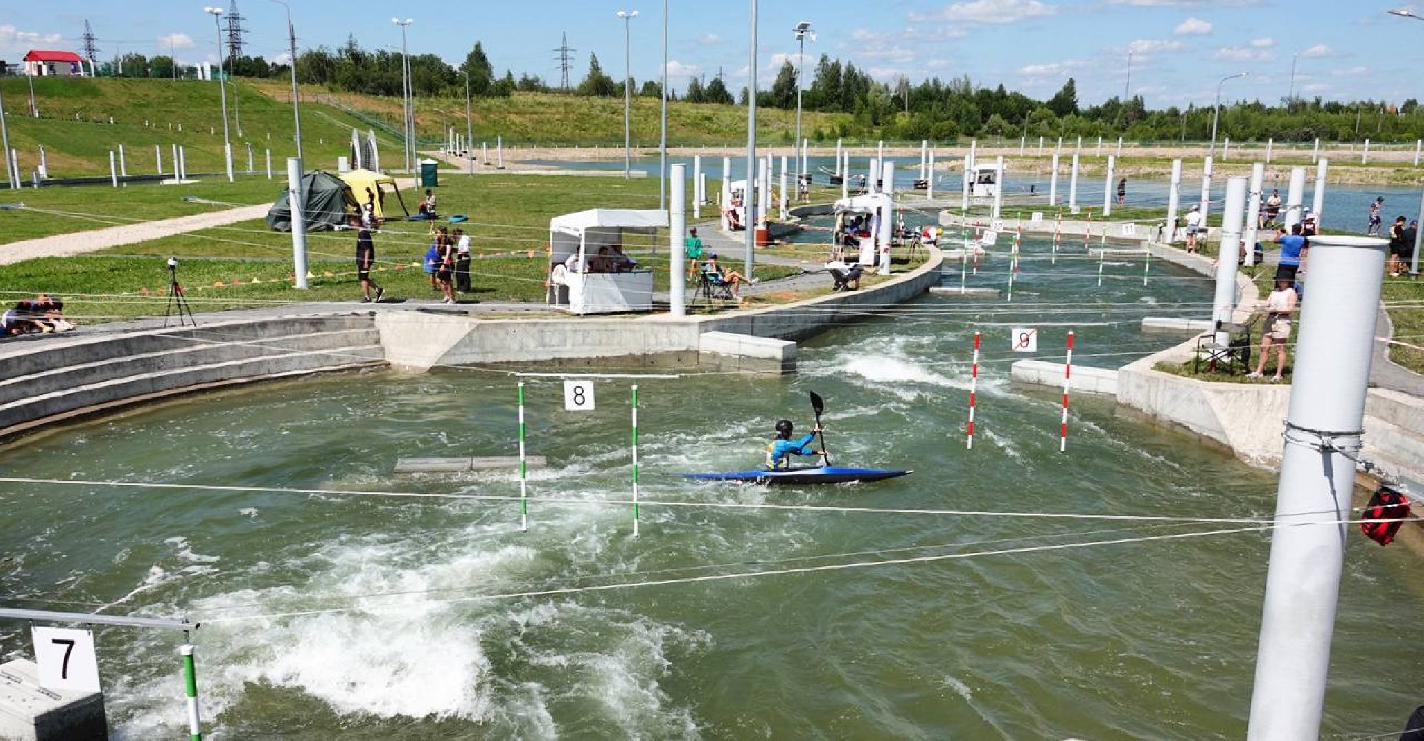 Спорт, Соревнования, Гребной слалом, Первенство России, Юность России, Спортсмены,