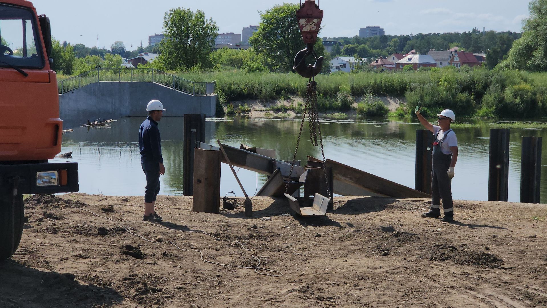 серпухов, плотина, река нара, экология, водоемы,