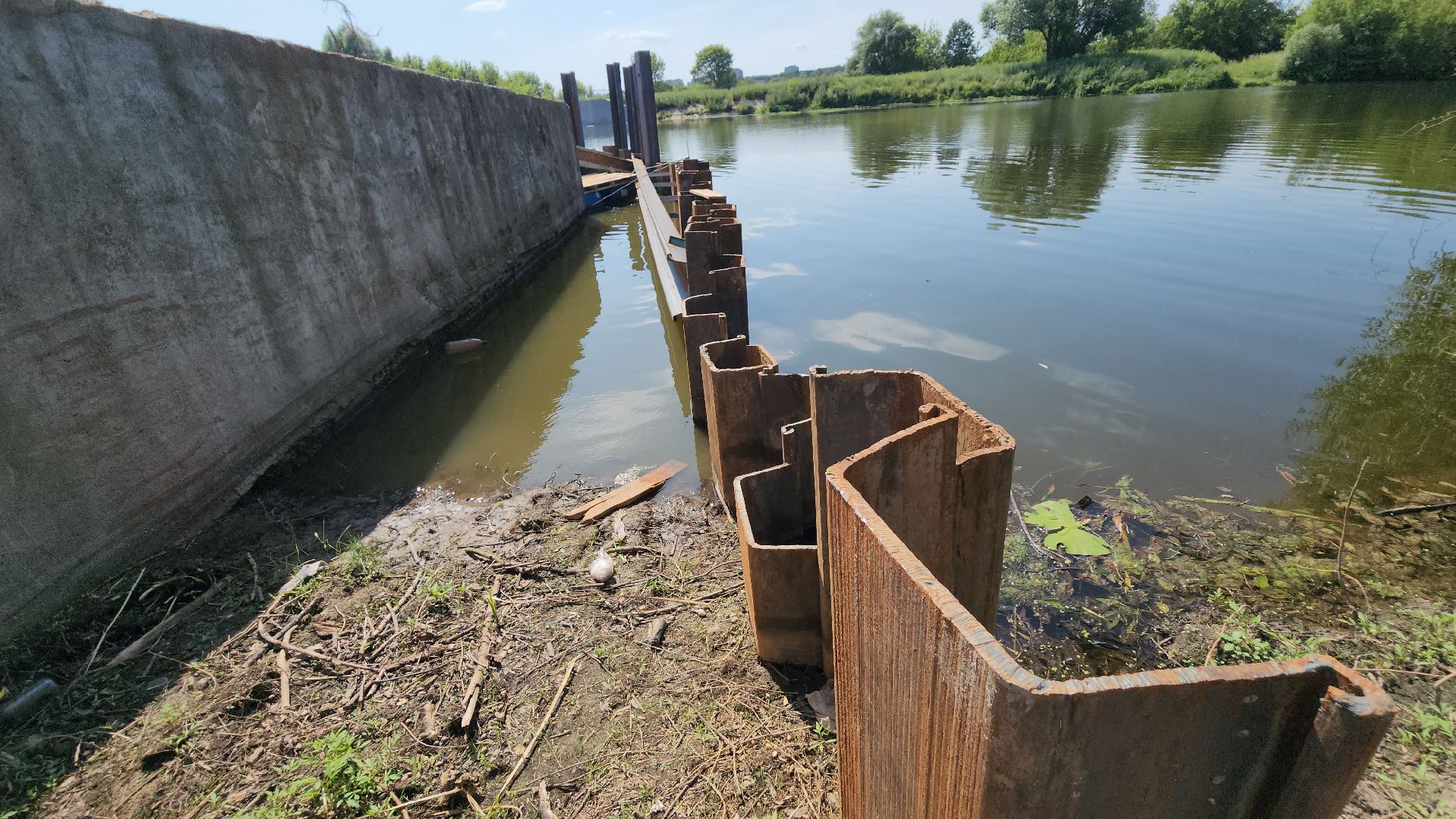 серпухов, плотина, река нара, экология, водоемы,