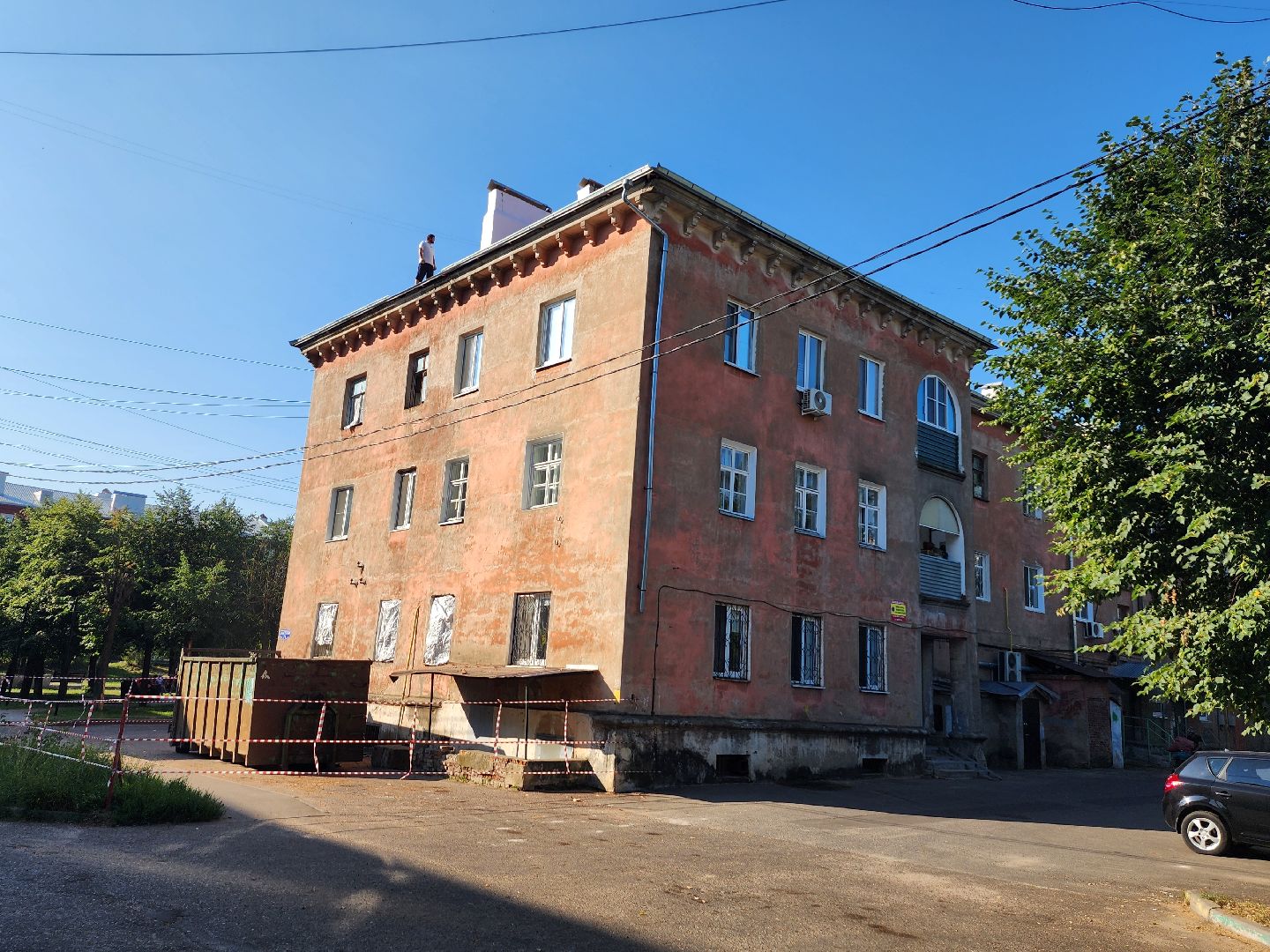 серпухов, улица красный текстильщик, замена кровли, капитальный ремонт, жкх,