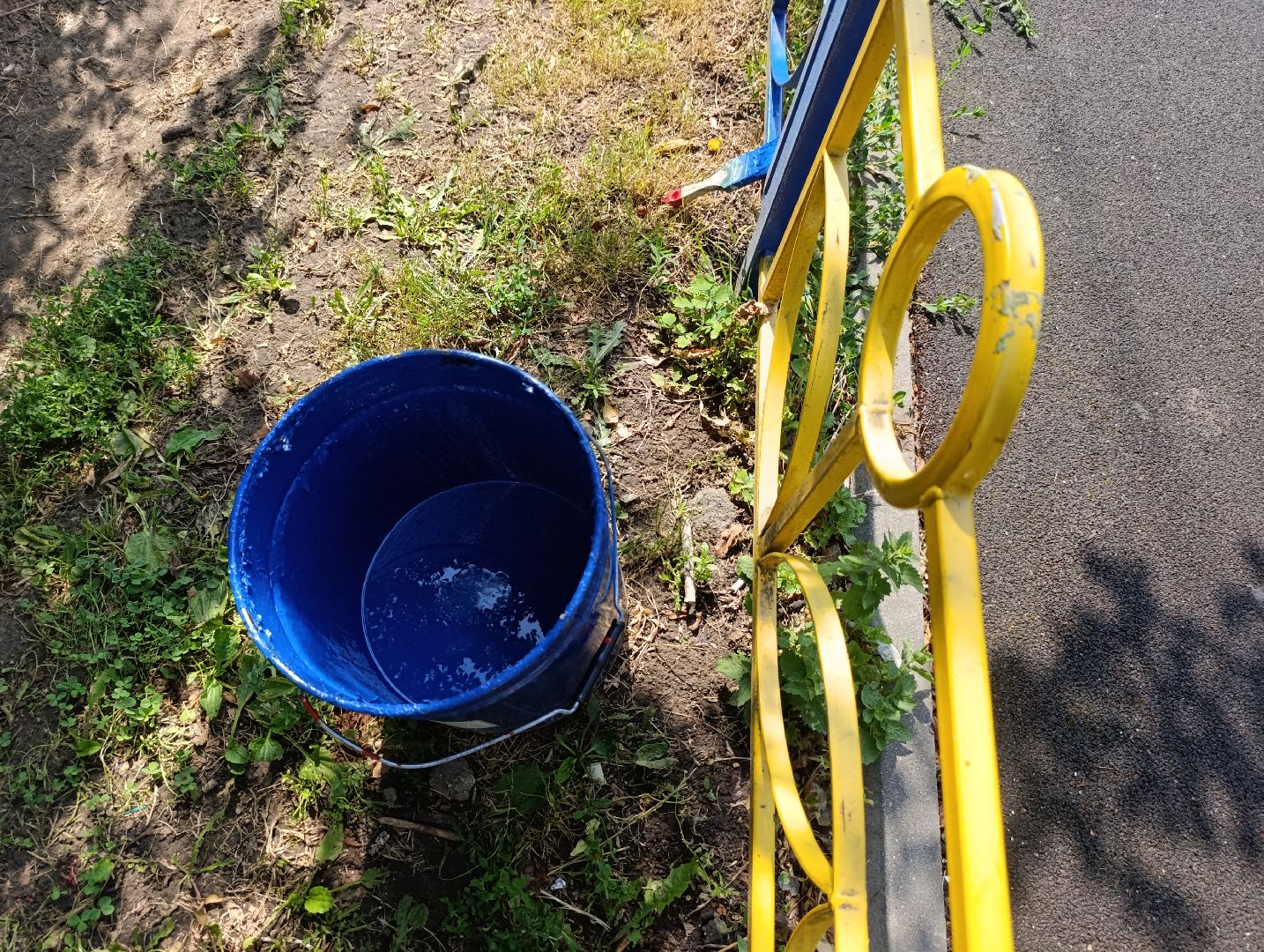 Бронницы, МБУ Благоустройство, Покраска детских игровых площадок, благоустройство 2024,