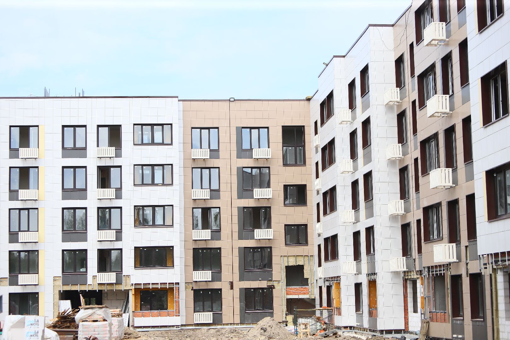 строительство, переселение из аварийного жилья, дома, Рошаль,