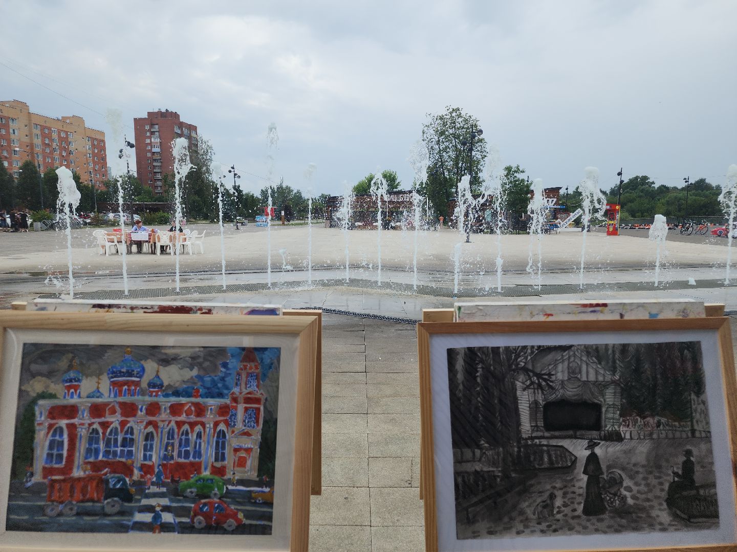 история города, орехово зуево, выставка детских рисунков,культурный код подмосковья,