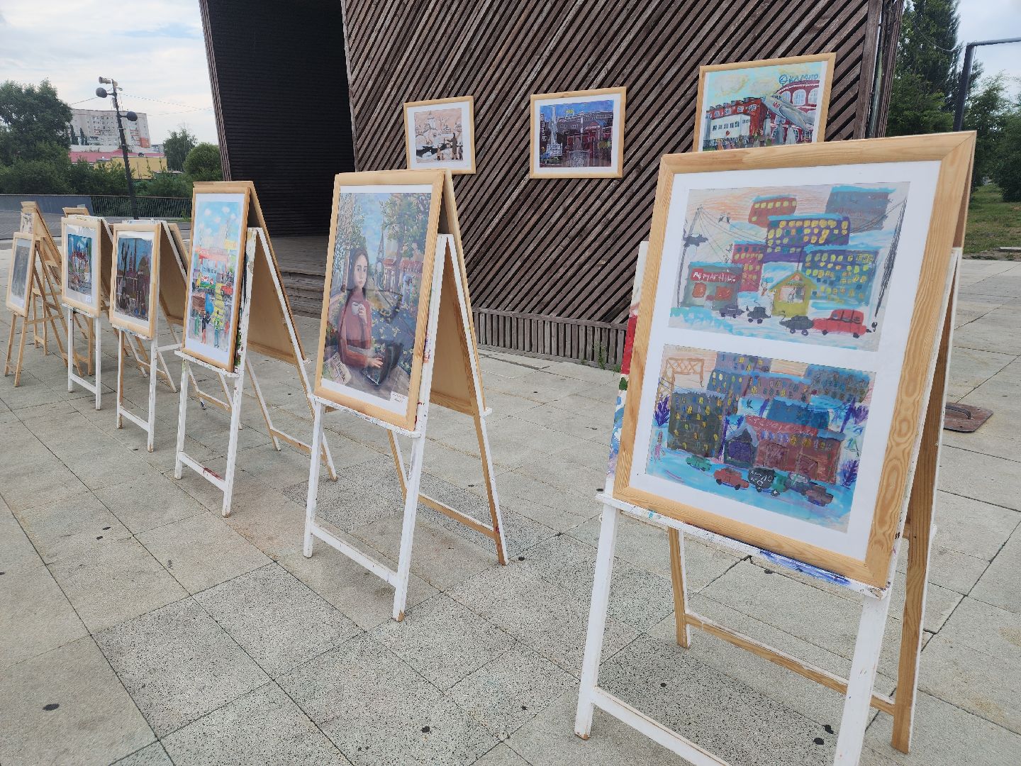 история города, орехово зуево, выставка детских рисунков,культурный код подмосковья,