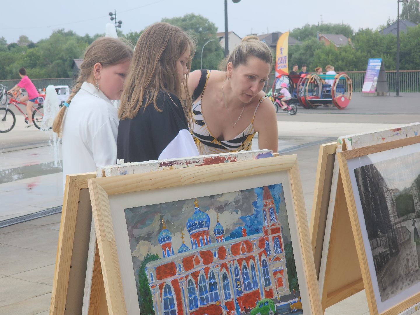 история города, орехово зуево, выставка детских рисунков,культурный код подмосковья,