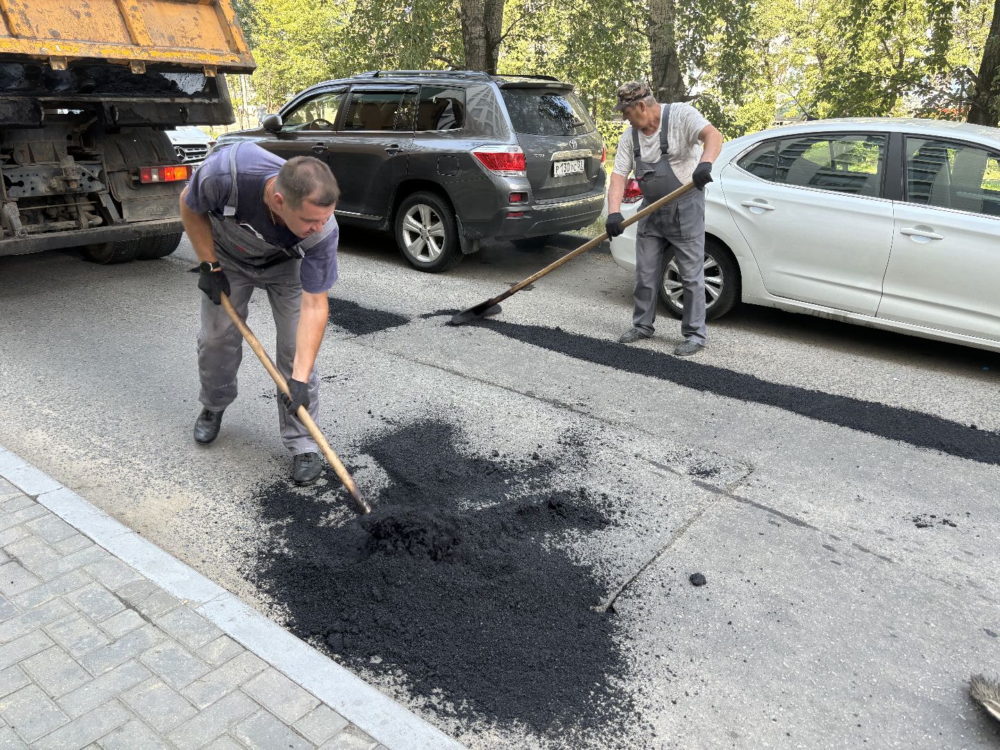 дороги, ямочный ремонт, ремонт дорог,