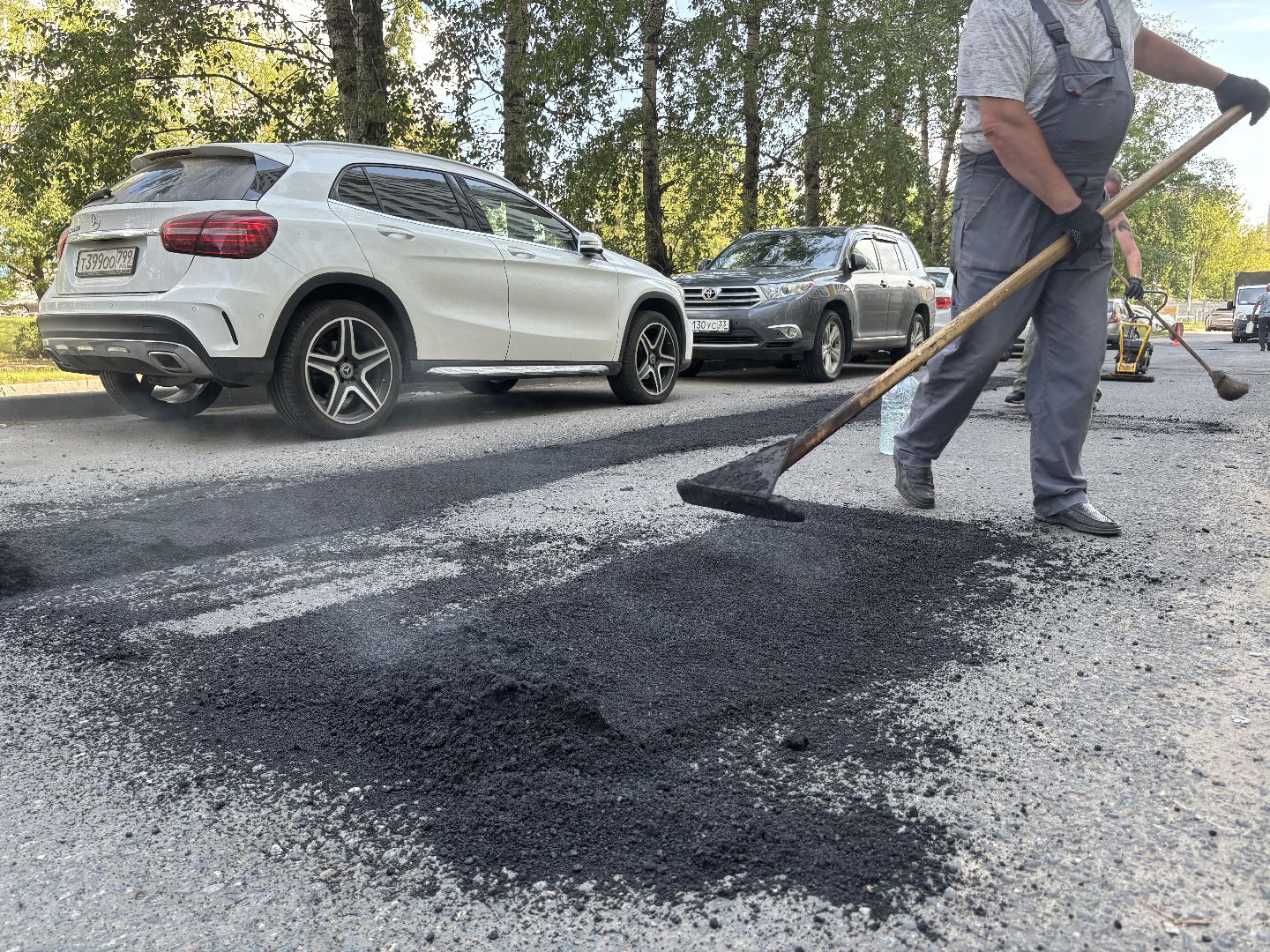 дороги, ямочный ремонт, ремонт дорог,