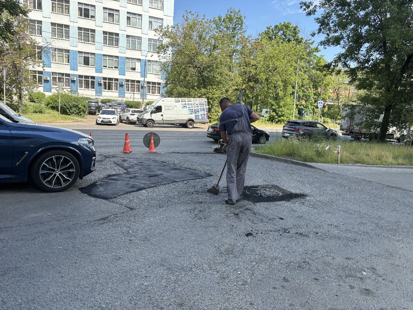 дороги, ямочный ремонт, ремонт дорог,