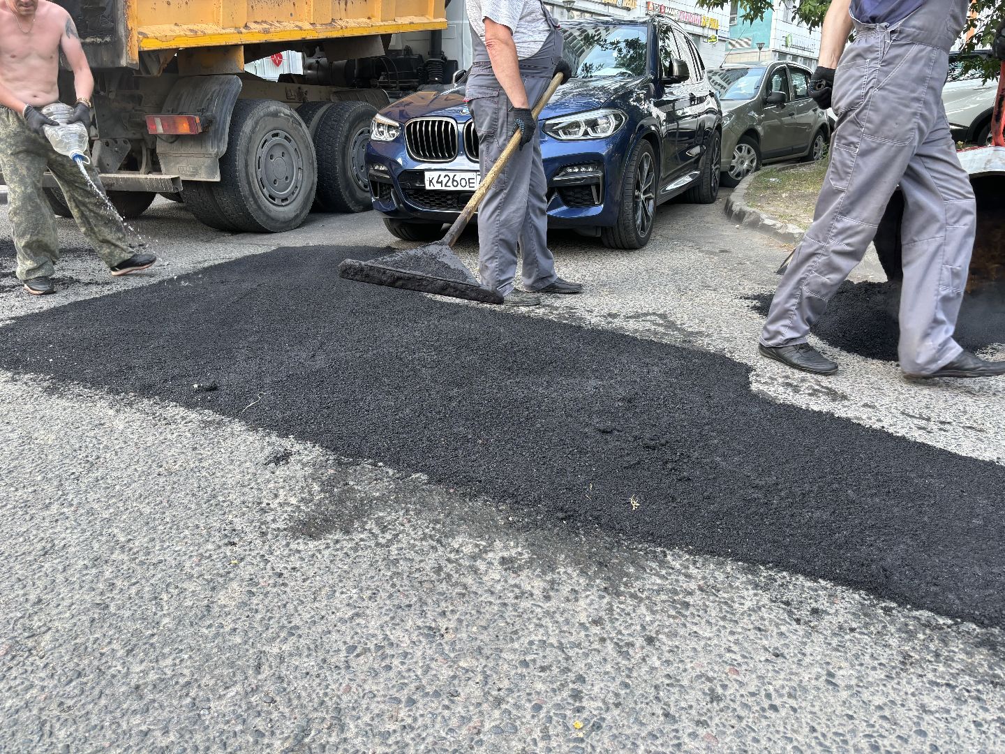 дороги, ямочный ремонт, ремонт дорог,