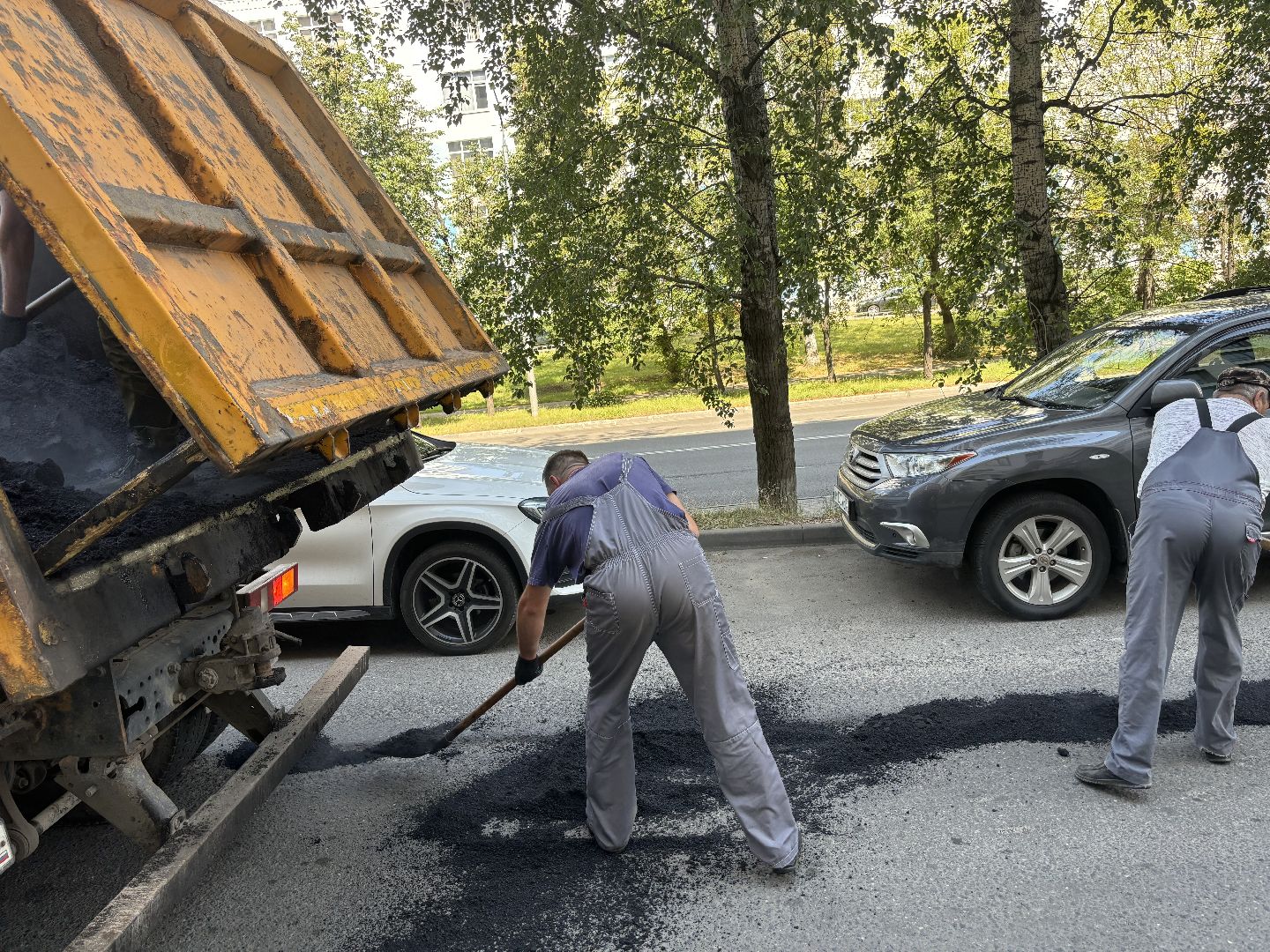 дороги, ямочный ремонт, ремонт дорог,