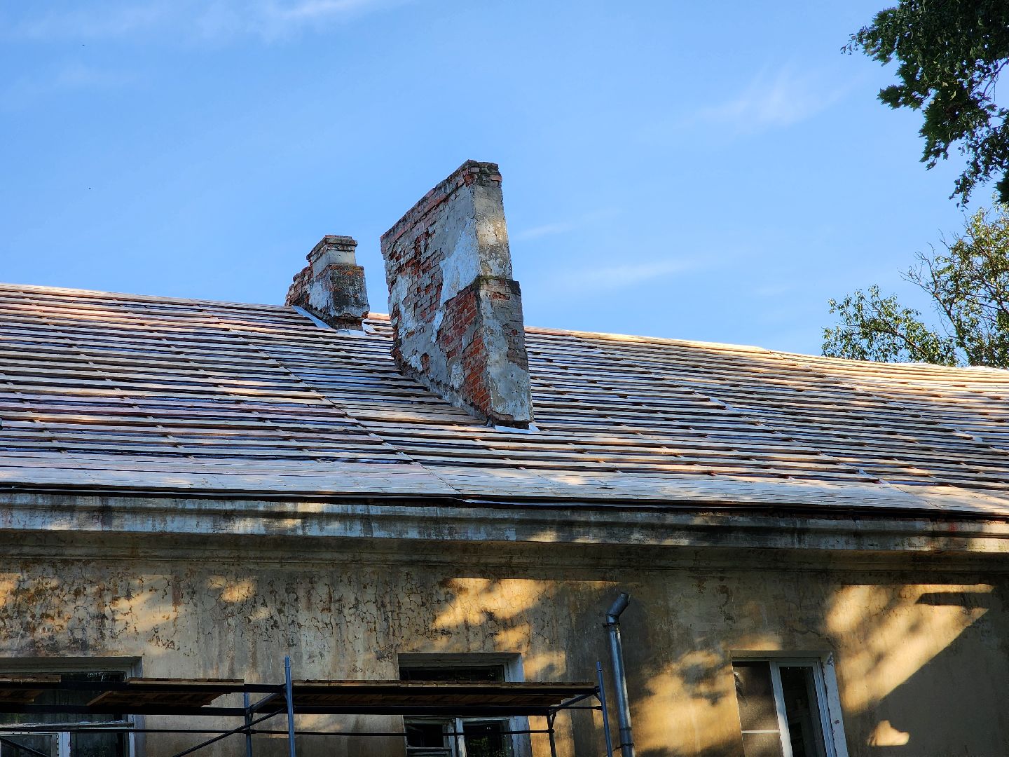 Чехов, улица Ильича, многоквартирный дом, капремонт кровли, реконструкция крыши, благоустройство,