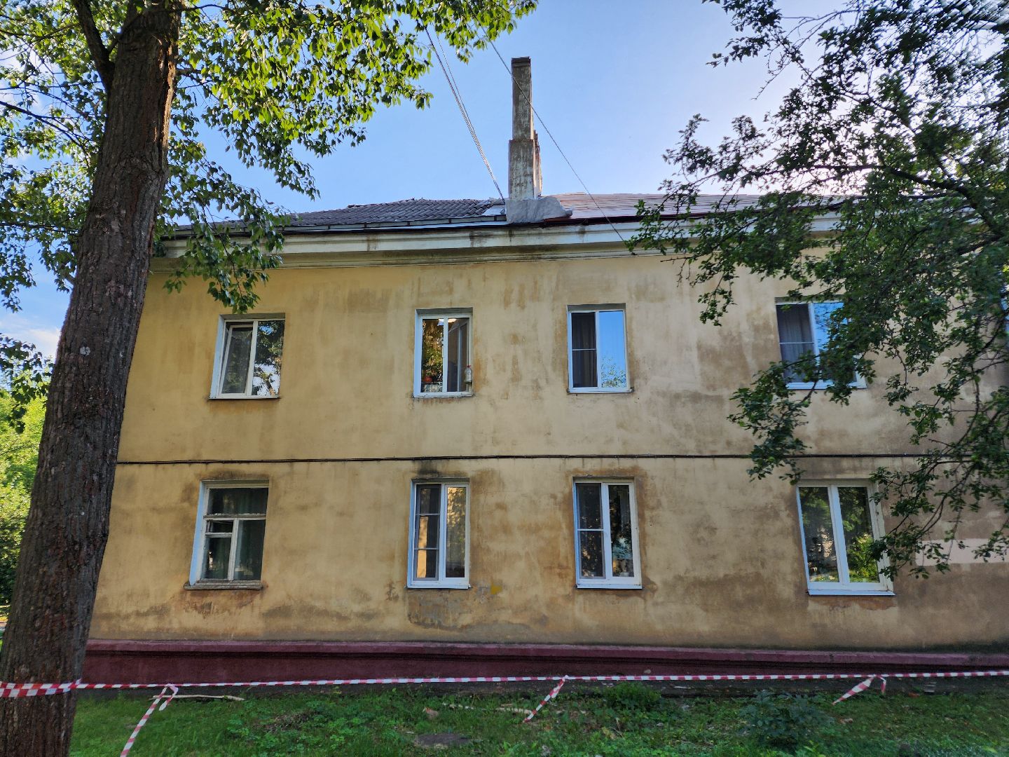 Чехов, улица Ильича, многоквартирный дом, капремонт кровли, реконструкция крыши, благоустройство,