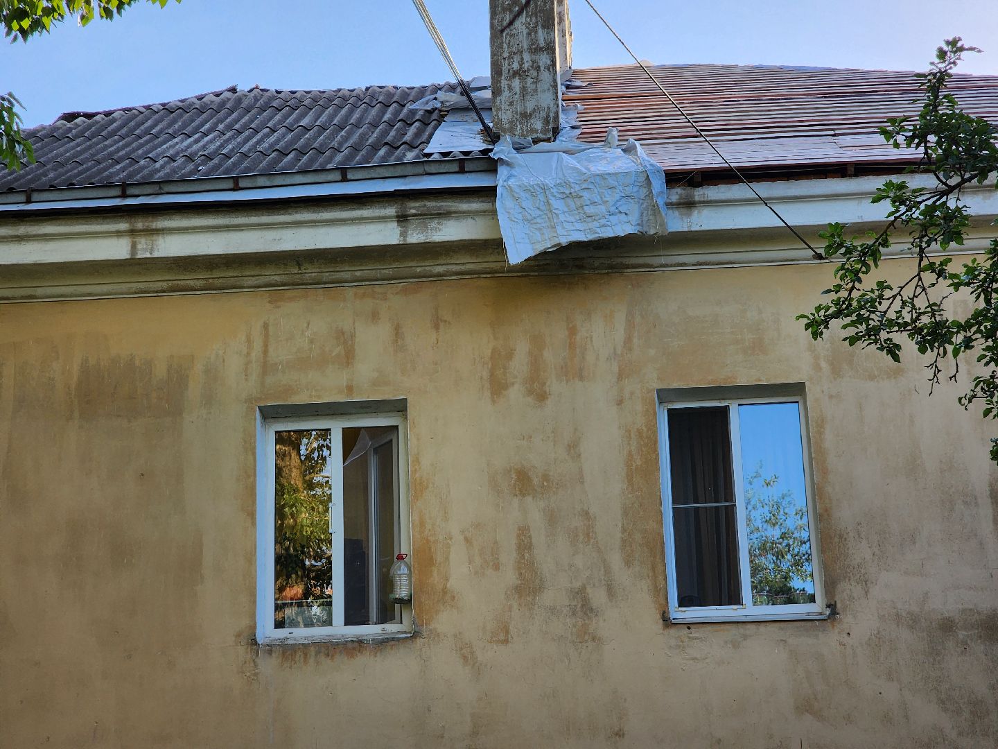 Чехов, улица Ильича, многоквартирный дом, капремонт кровли, реконструкция крыши, благоустройство,