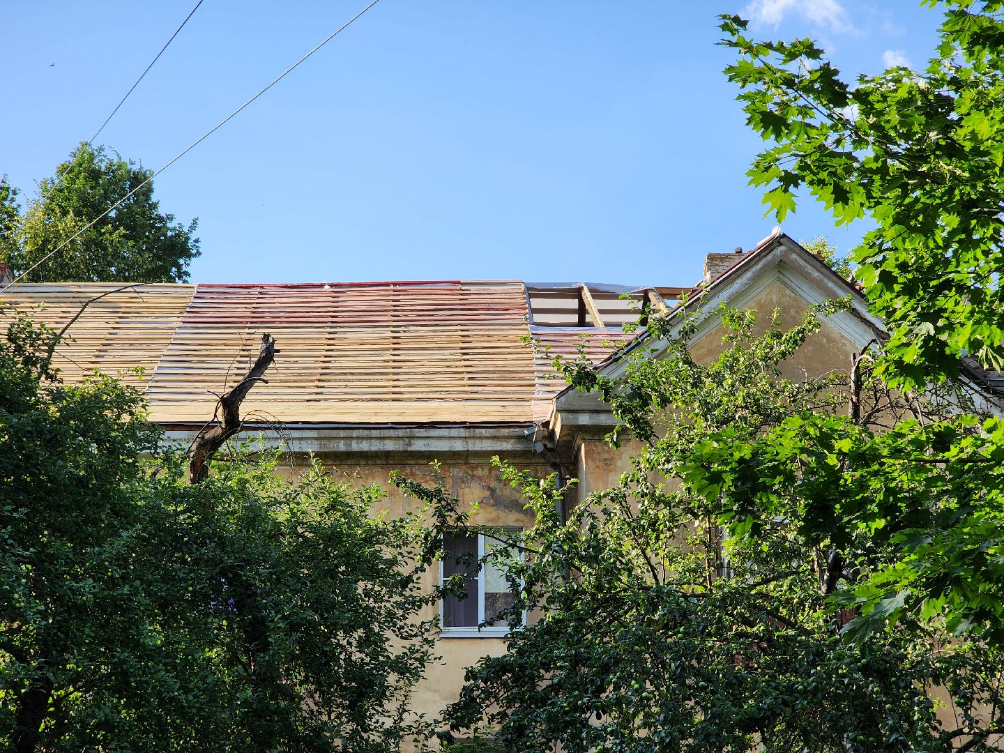 Чехов, улица Ильича, многоквартирный дом, капремонт кровли, реконструкция крыши, благоустройство,