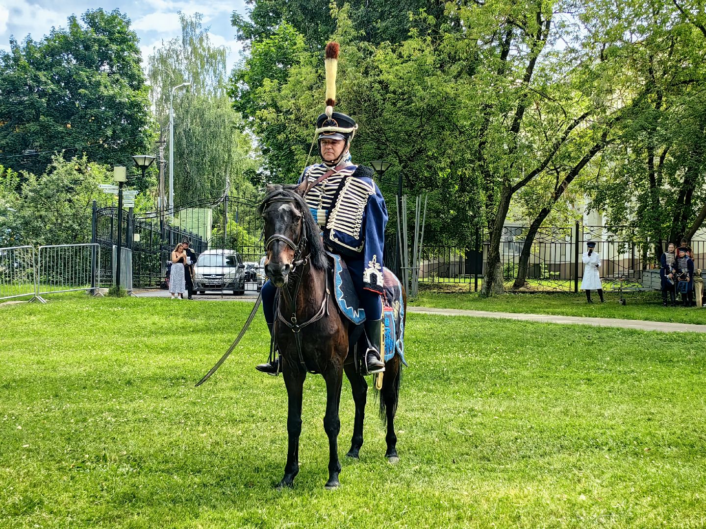 конное шоу, парк, гусар, Лермонтов, щёлково,
