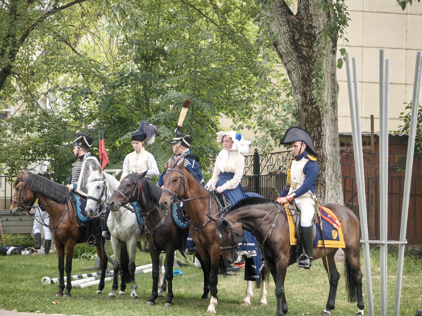 конное шоу, парк, гусар, Лермонтов, щёлково,